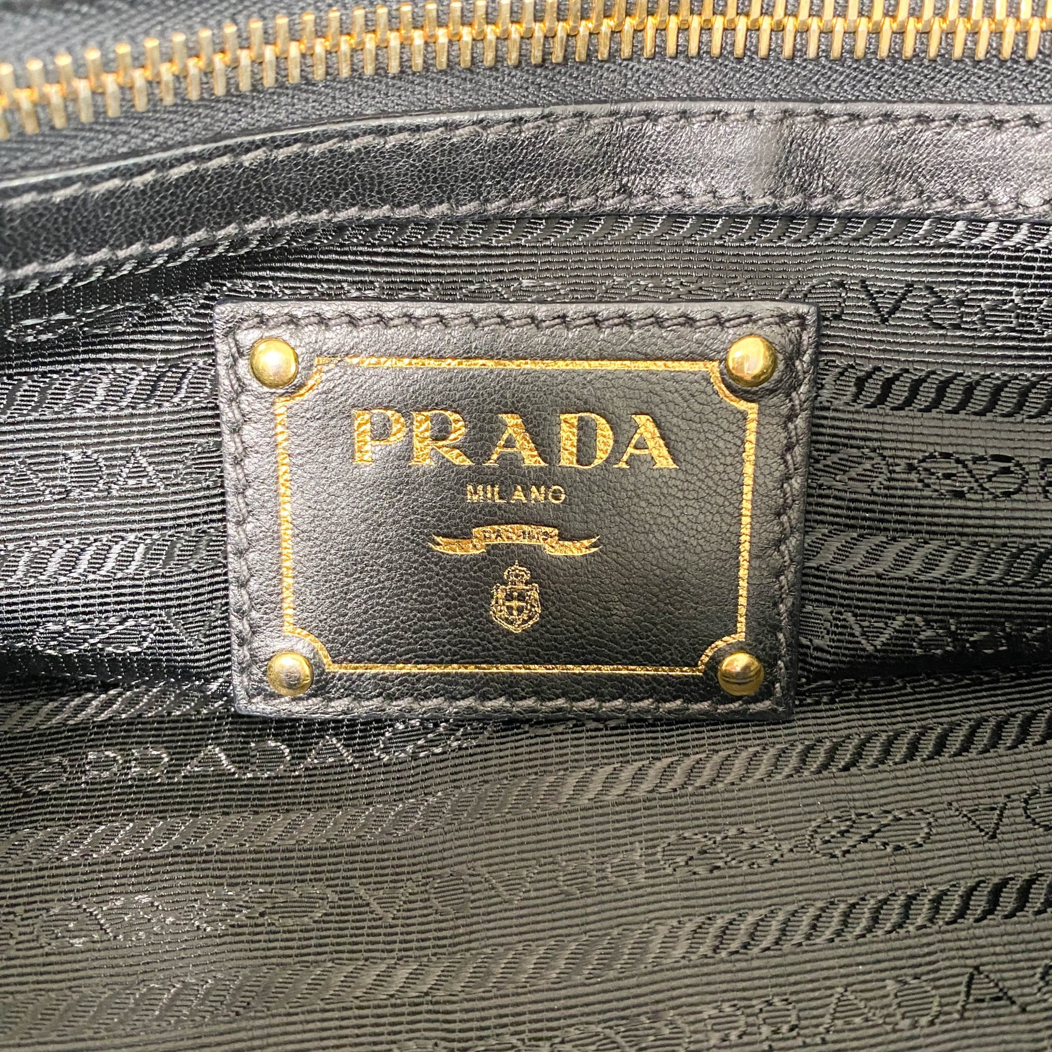 PRADA Black Vernice Gaufre Chain Shoulder Bag, in , Sold by HIVE PRELOVED - Shoulder Bags, ,