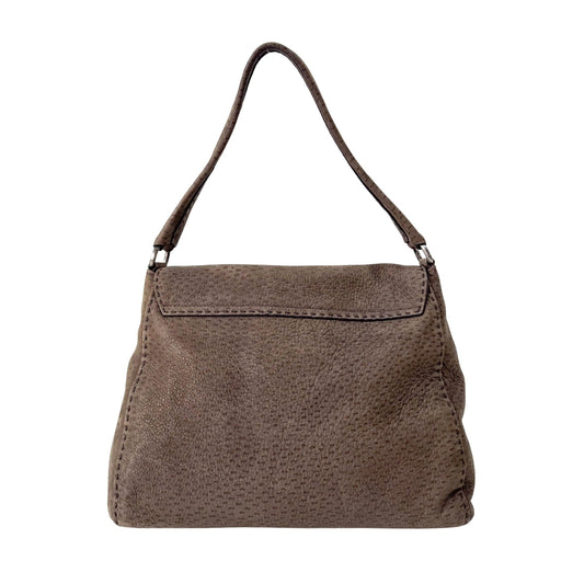 PRADA Brown Leather Shoulder Bag, in , Sold by HIVE PRELOVED - Shoulder Bags, ,