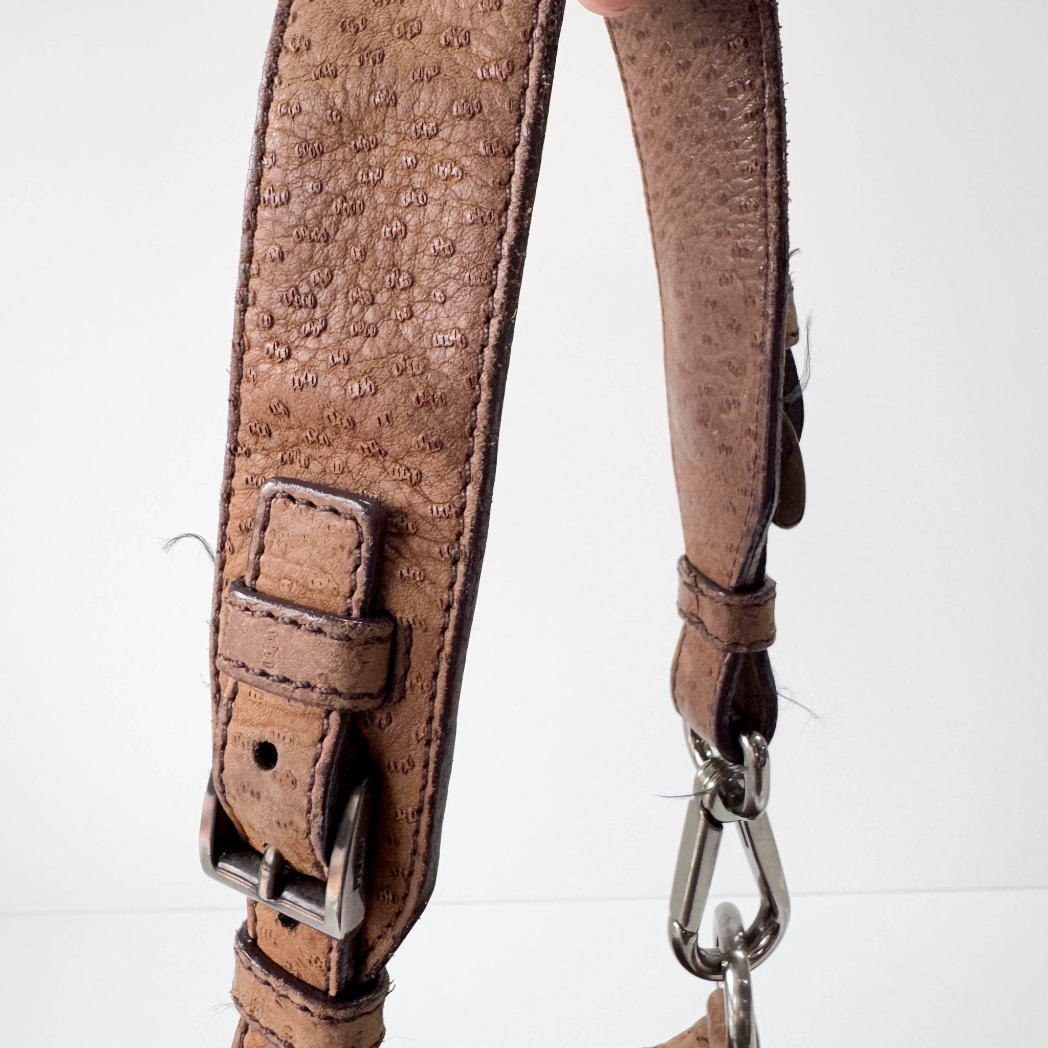 PRADA Brown Leather Shoulder Bag, in , Sold by HIVE PRELOVED - Shoulder Bags, ,