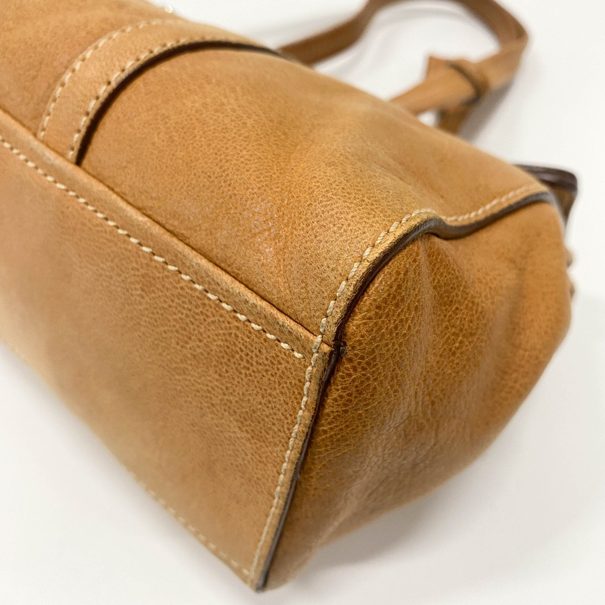 PRADA Brown Leather Shoulder Bag, in , Sold by HIVE PRELOVED - Shoulder Bags, ,