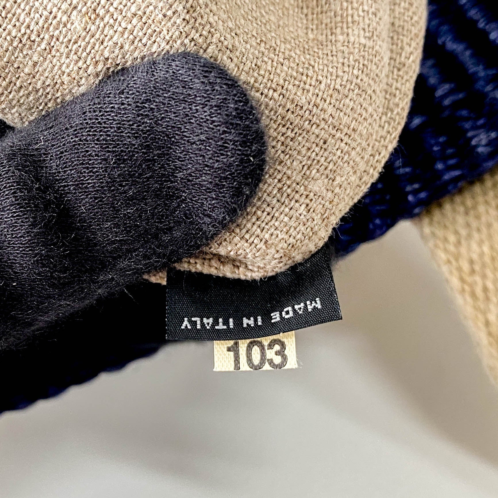 PRADA Canapa Navy Straw Tote Handle Bag, in , Sold by HIVE PRELOVED - Handle Bags, Totes,