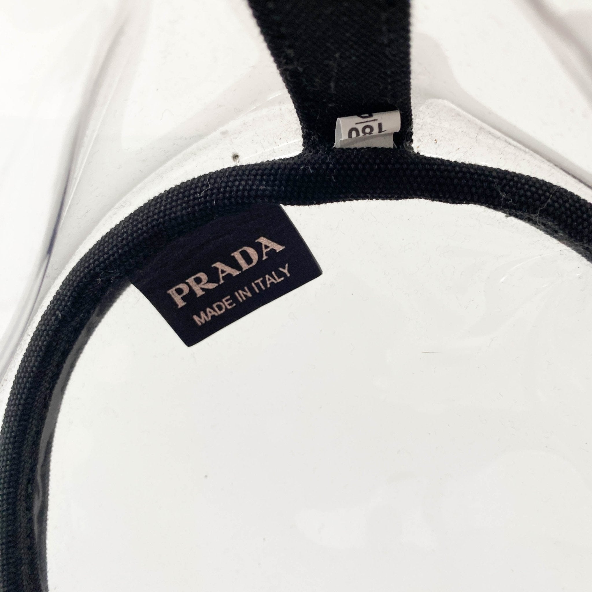 PRADA Canapa PVC Beach Bag, in , Sold by HIVE PRELOVED - Handle Bags, Shoulder Bags,