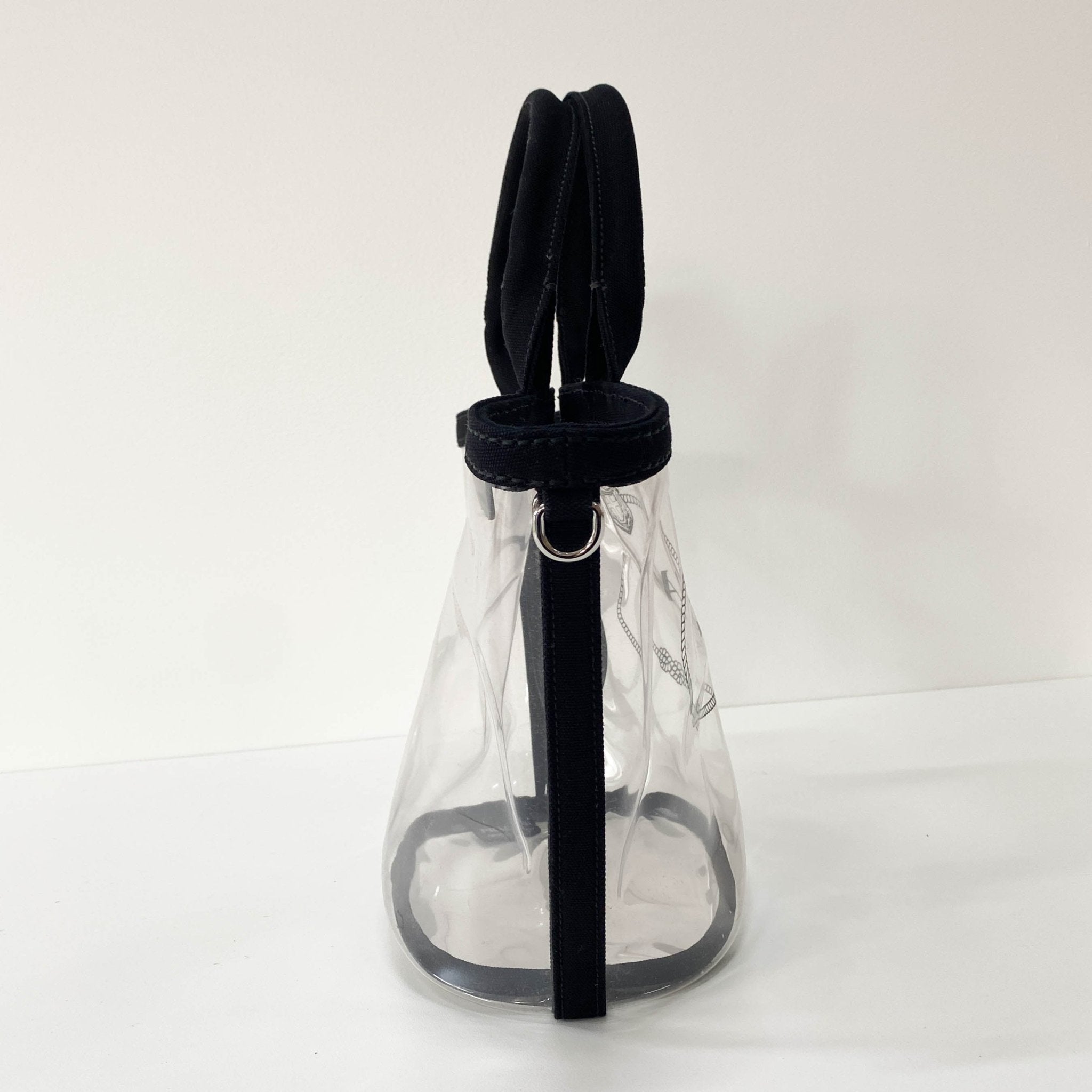 PRADA Canapa PVC Beach Bag, in , Sold by HIVE PRELOVED - Handle Bags, Shoulder Bags,