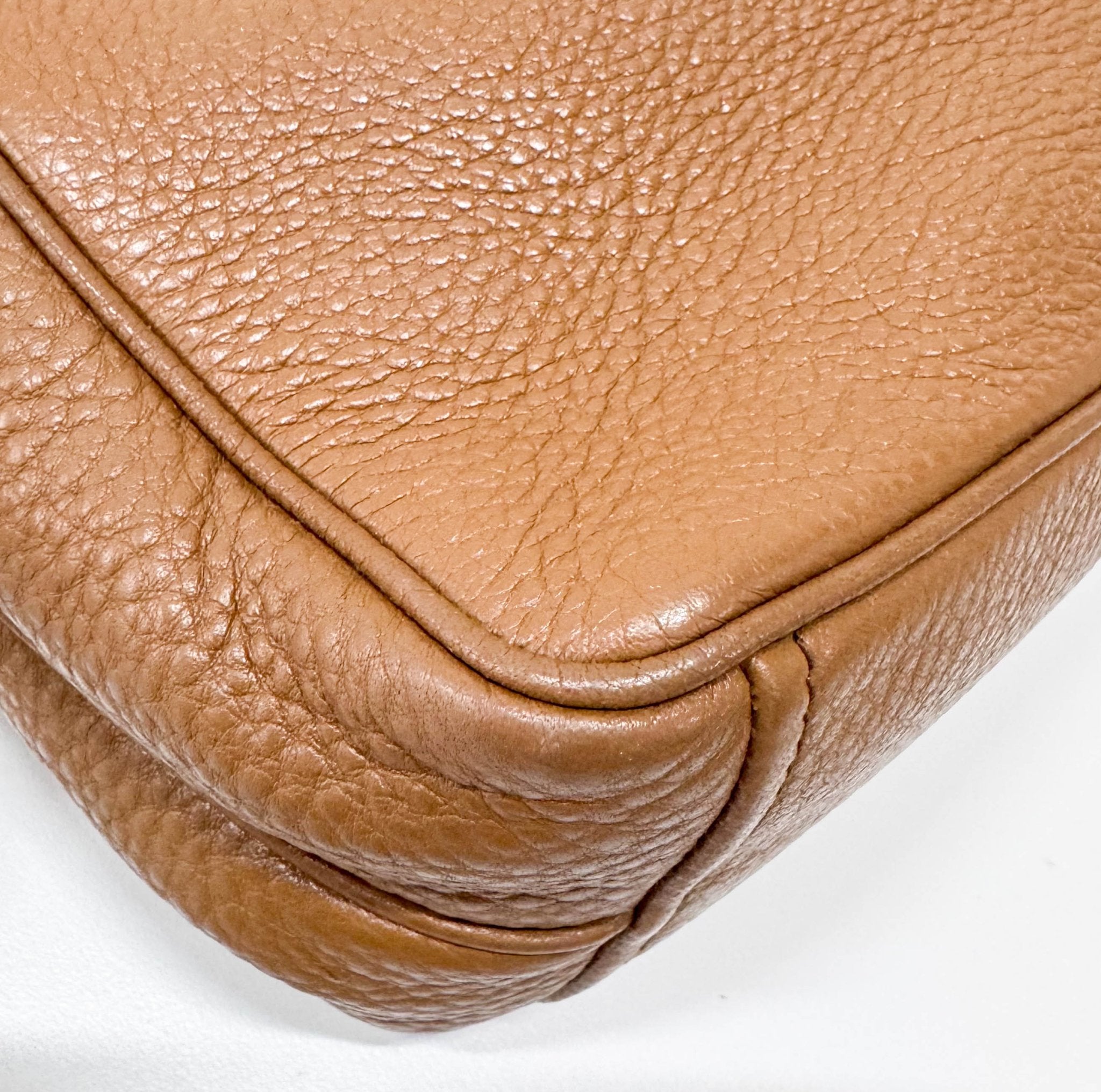 PRADA Caramel Brown Leather Shoulder/ Crossbody Bag, in , Sold by HIVE PRELOVED - Crossbody bags, Regular, Shoulder Bags