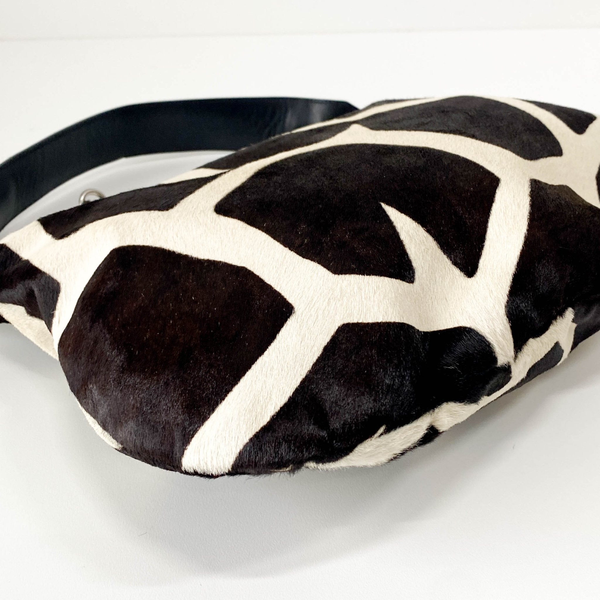 PRADA Cow Print Calf Fur Shoulder Bag, in , Sold by HIVE PRELOVED - Shoulder Bags, ,