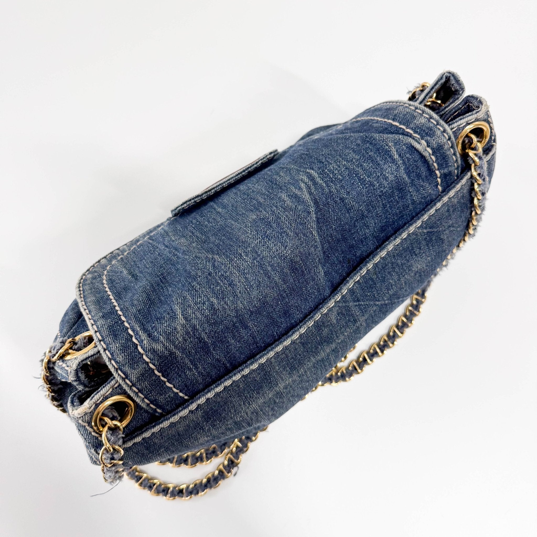 PRADA Denim Shoulder Bag, in , Sold by HIVE PRELOVED - Shoulder Bags, ,