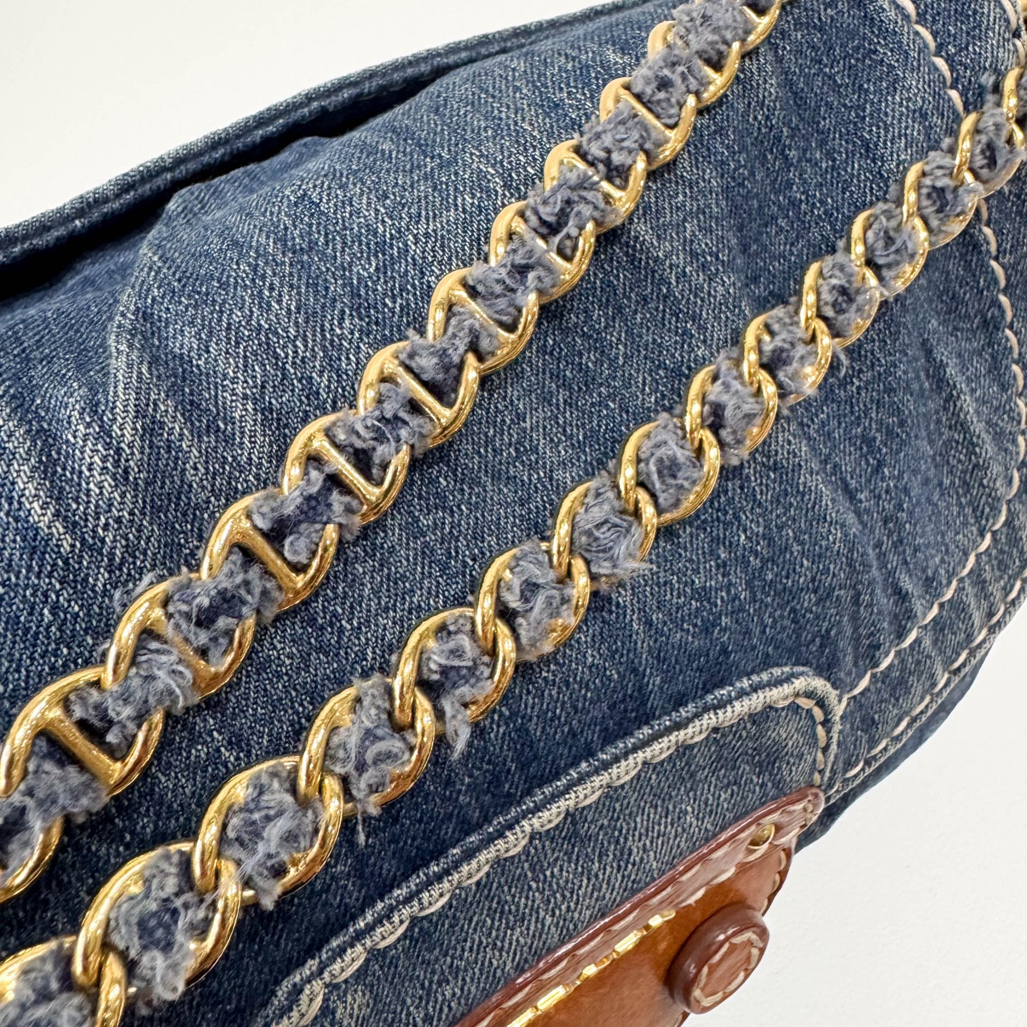 PRADA Denim Shoulder Bag, in , Sold by HIVE PRELOVED - Shoulder Bags, ,