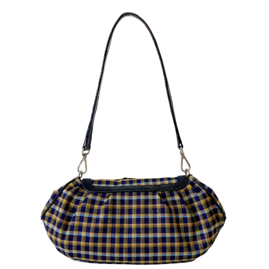 PRADA Gingham Rhinestone Hardware Shoulder Bag, in , Sold by HIVE PRELOVED - Shoulder Bags, ,