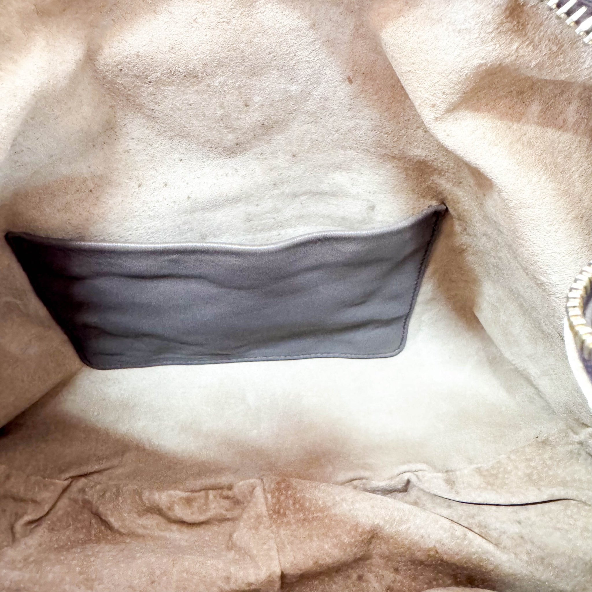 PRADA Grey Leather Hobo Shoulder Bag, in , Sold by HIVE PRELOVED - Shoulder Bags, ,