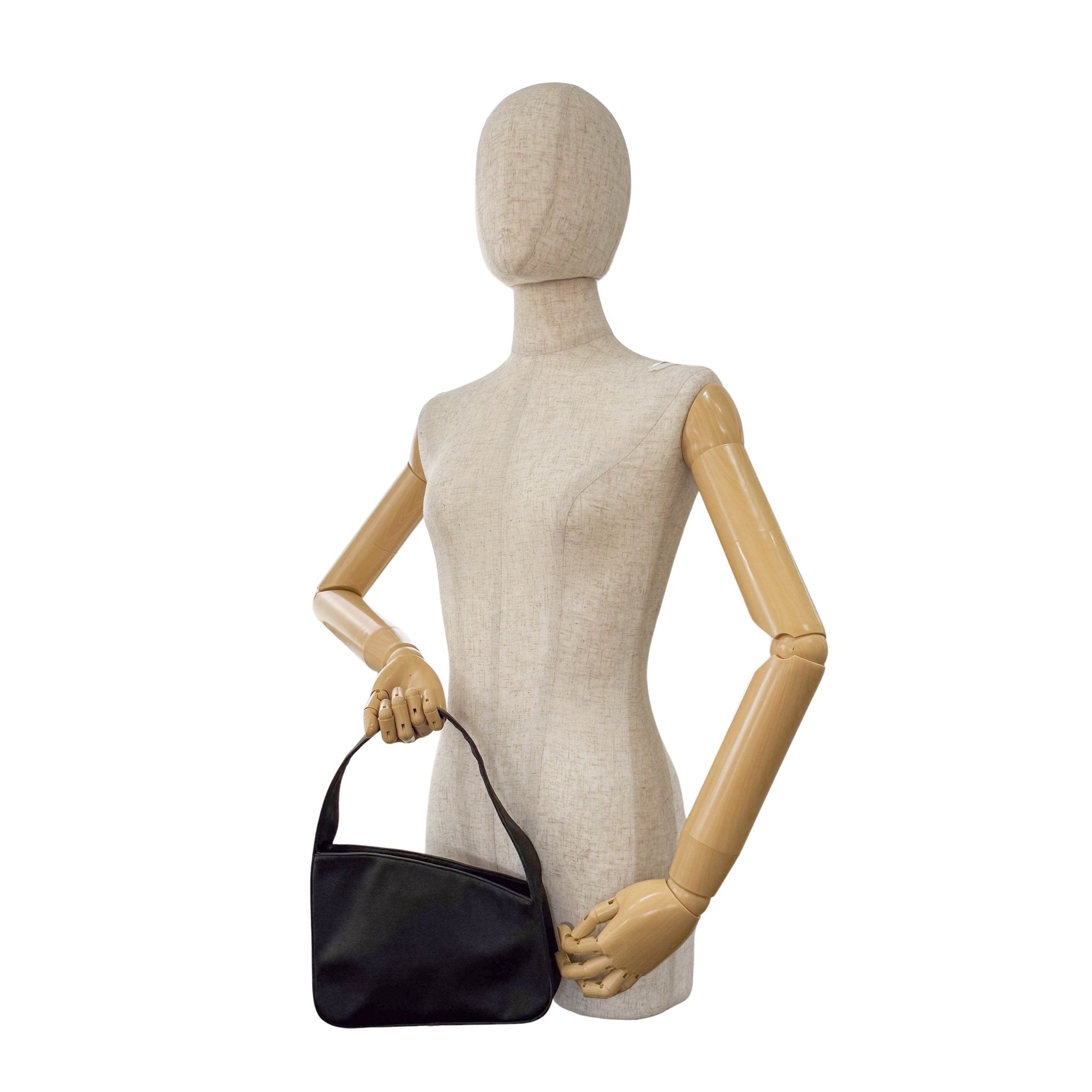 PRADA Khaki Satin Shoulder Bag, in , Sold by HIVE PRELOVED - Shoulder Bags, ,