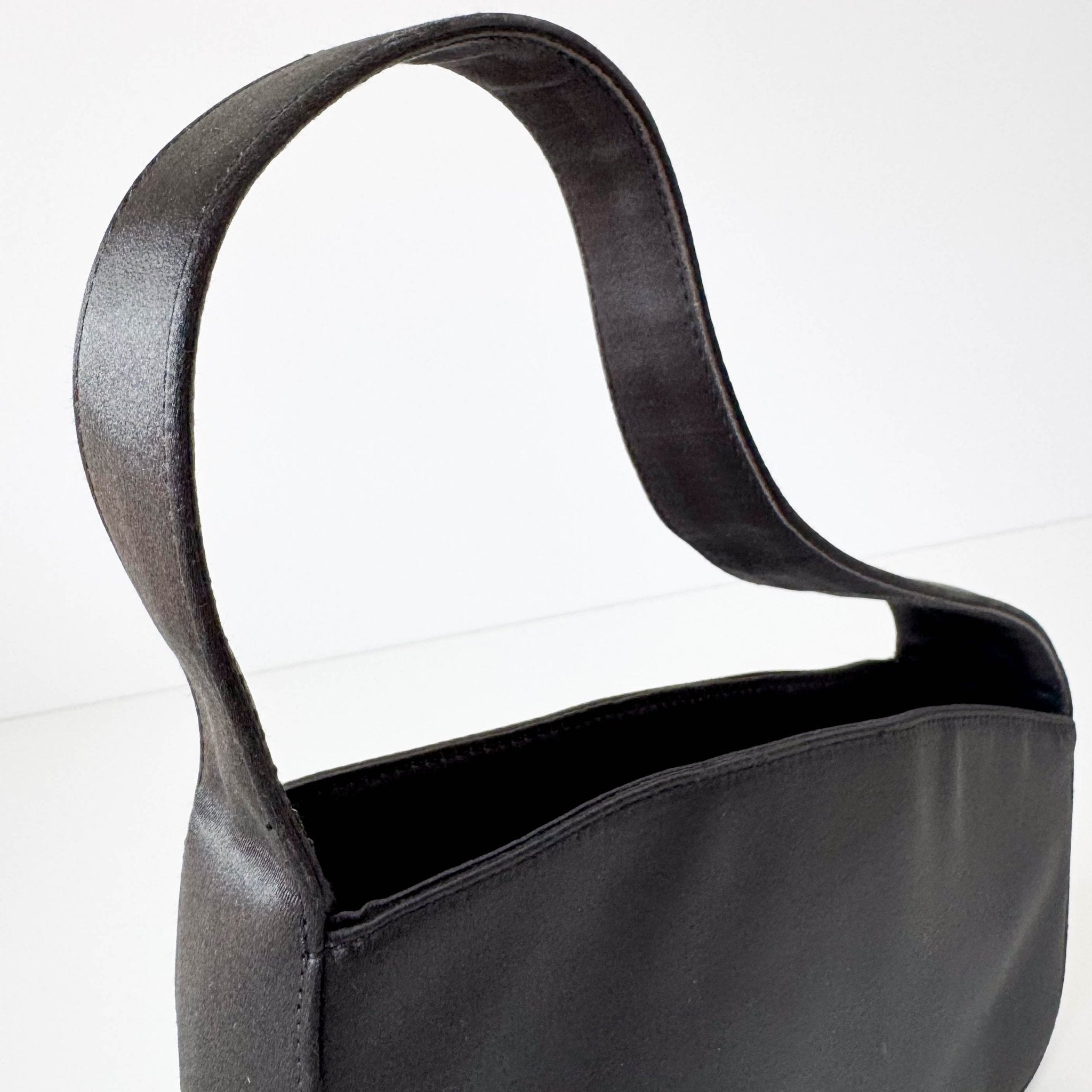 PRADA Khaki Satin Shoulder Bag, in , Sold by HIVE PRELOVED - Shoulder Bags, ,