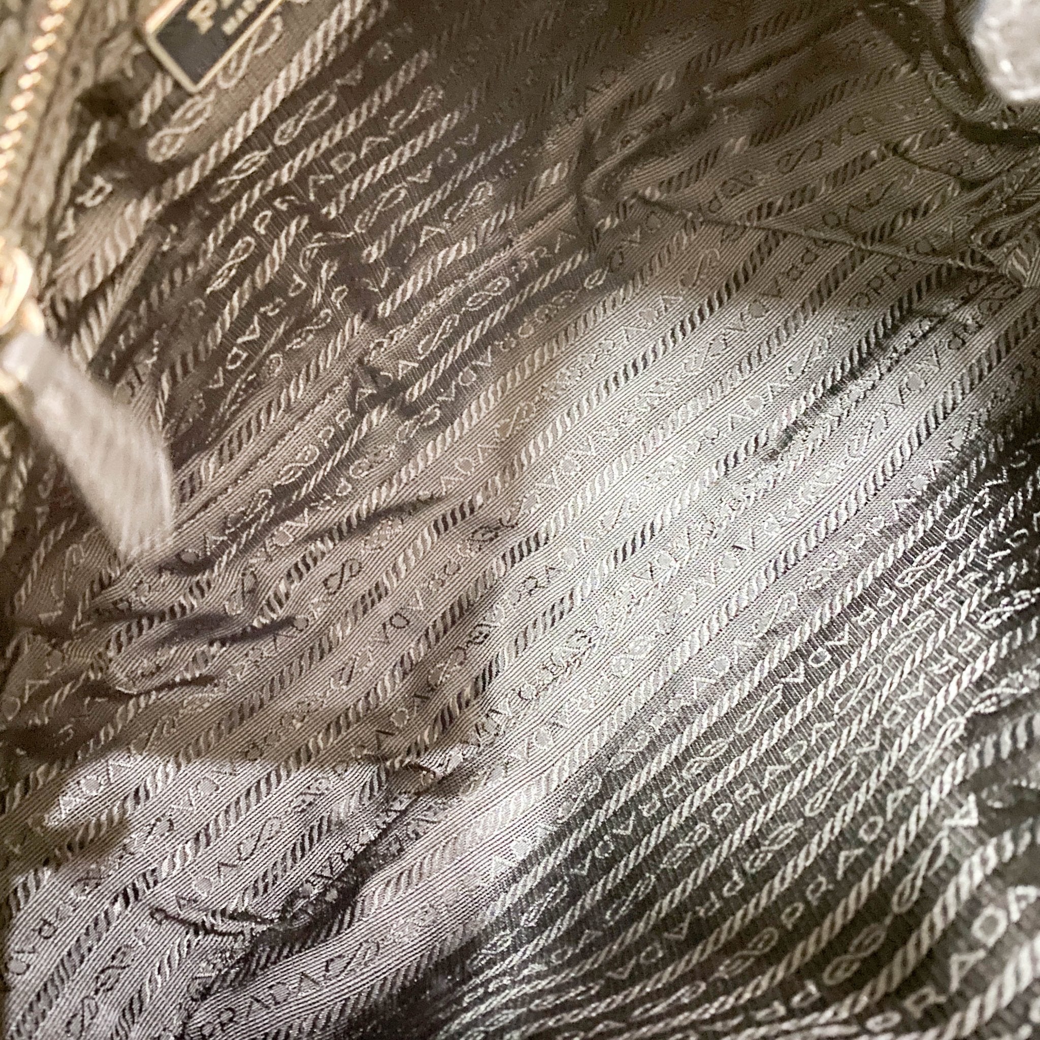 PRADA Leather Black Hobo Shoulder Bag, in , Sold by HIVE PRELOVED - Shoulder Bags, ,