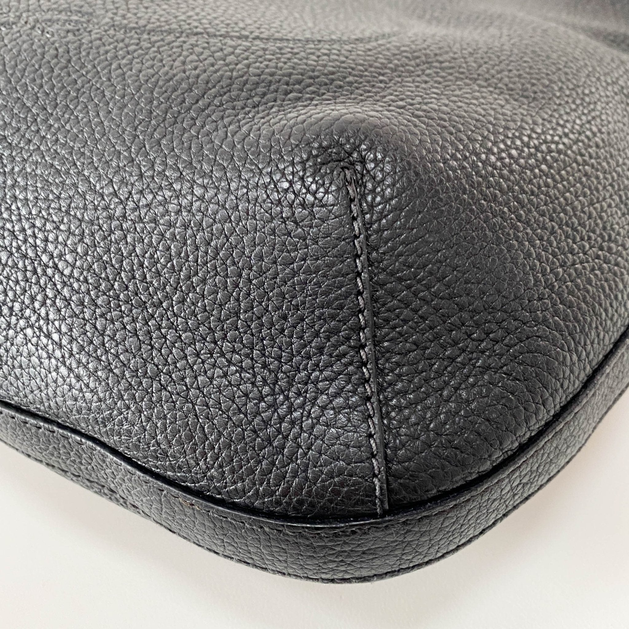 PRADA Leather Black Hobo Shoulder Bag, in , Sold by HIVE PRELOVED - Shoulder Bags, ,