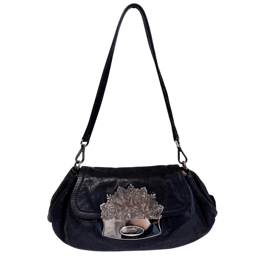 PRADA Leather Black Shoulder Bag, in , Sold by HIVE PRELOVED - Shoulder Bags, ,