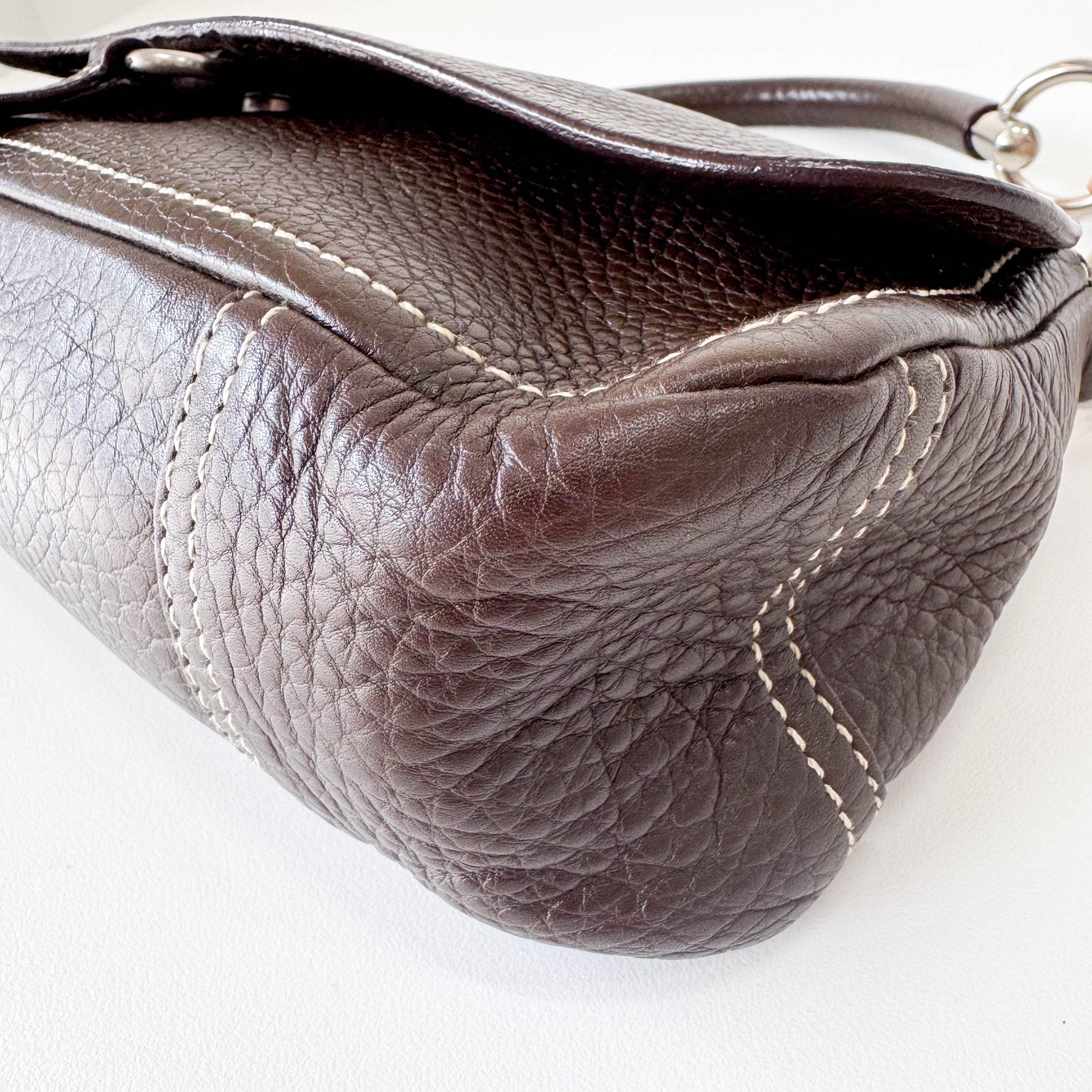 PRADA Leather Brown Shoulder Bag, in , Sold by HIVE PRELOVED - Shoulder Bags, ,
