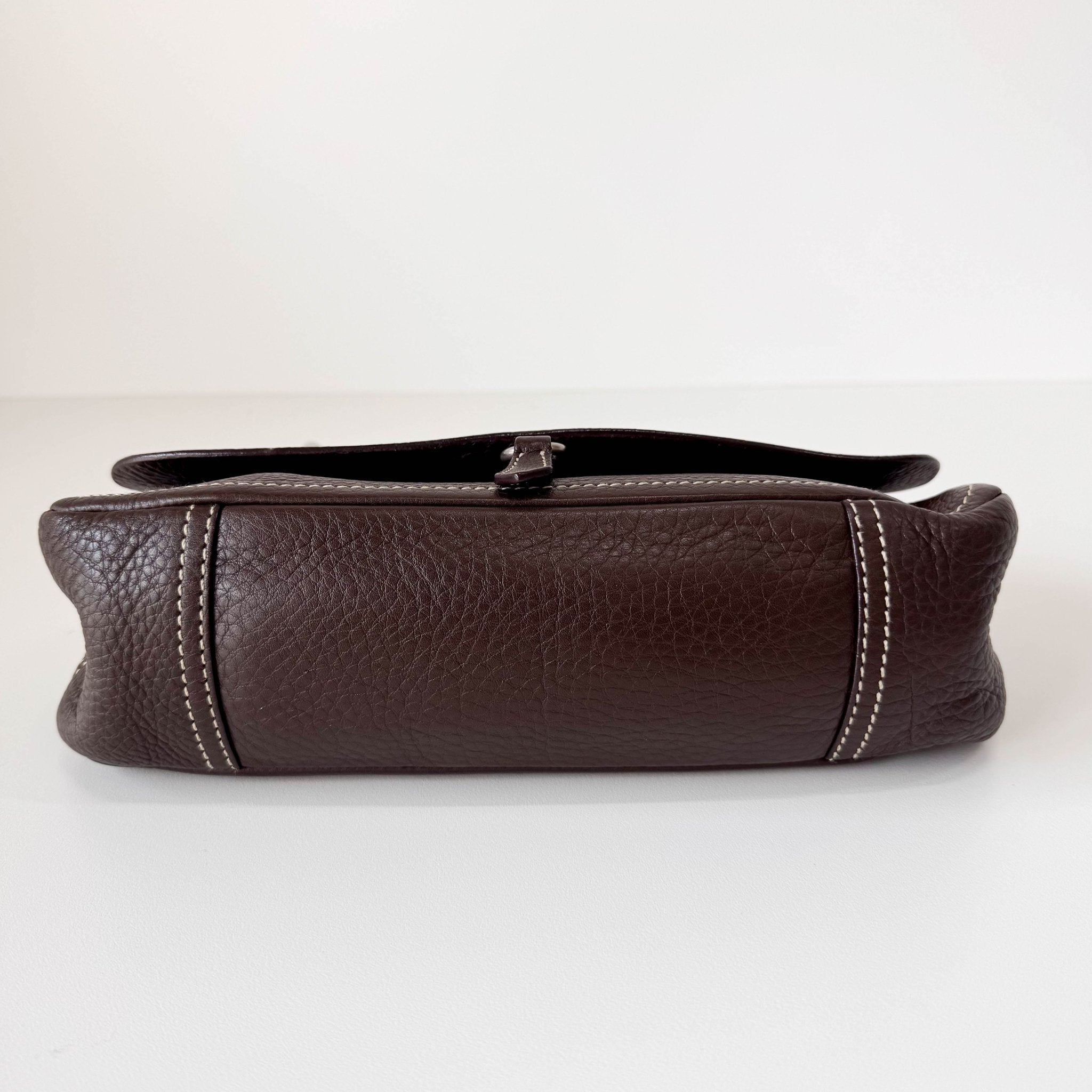 PRADA Leather Brown Shoulder Bag, in , Sold by HIVE PRELOVED - Shoulder Bags, ,