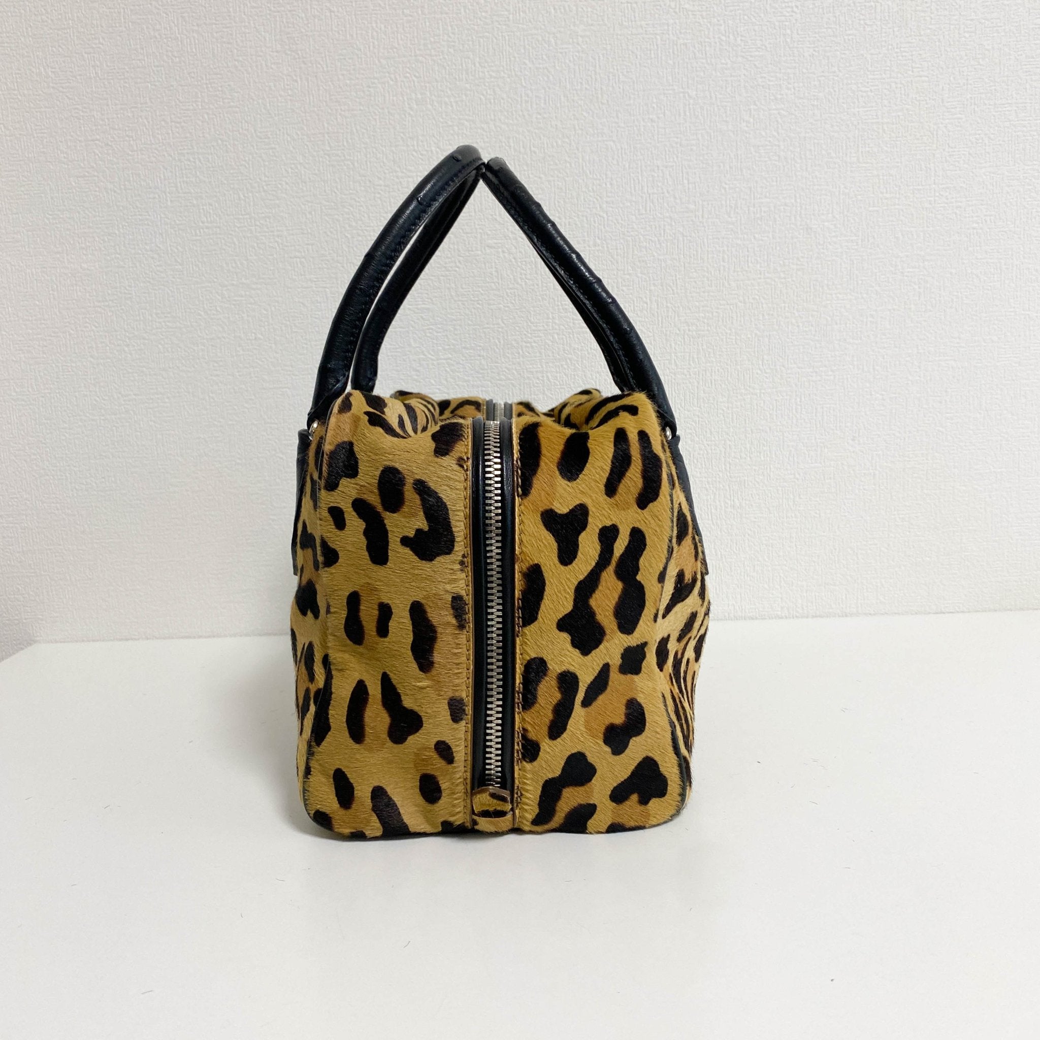 PRADA Leopard Ponyhair Tote, in , Sold by HIVE PRELOVED - Handle Bags, Shoulder Bags,