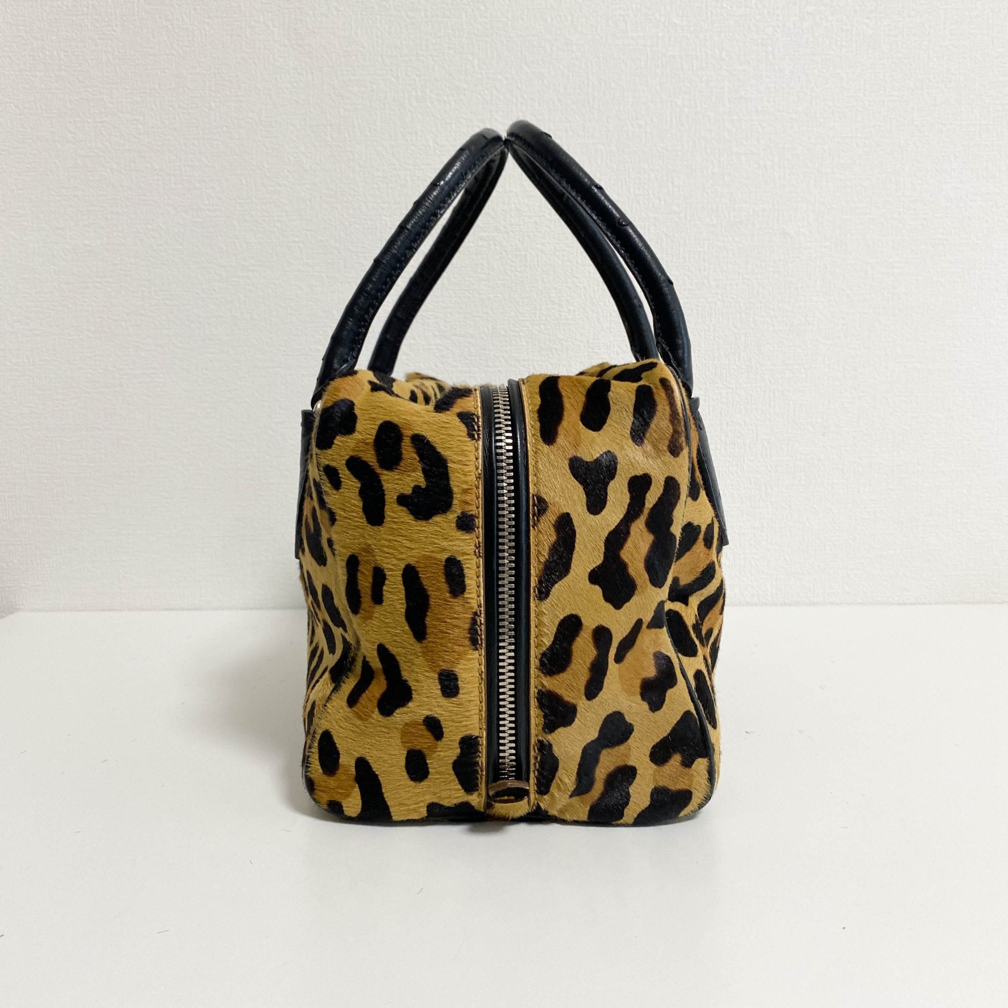 PRADA Leopard Ponyhair Tote, in , Sold by HIVE PRELOVED - Handle Bags, Shoulder Bags,