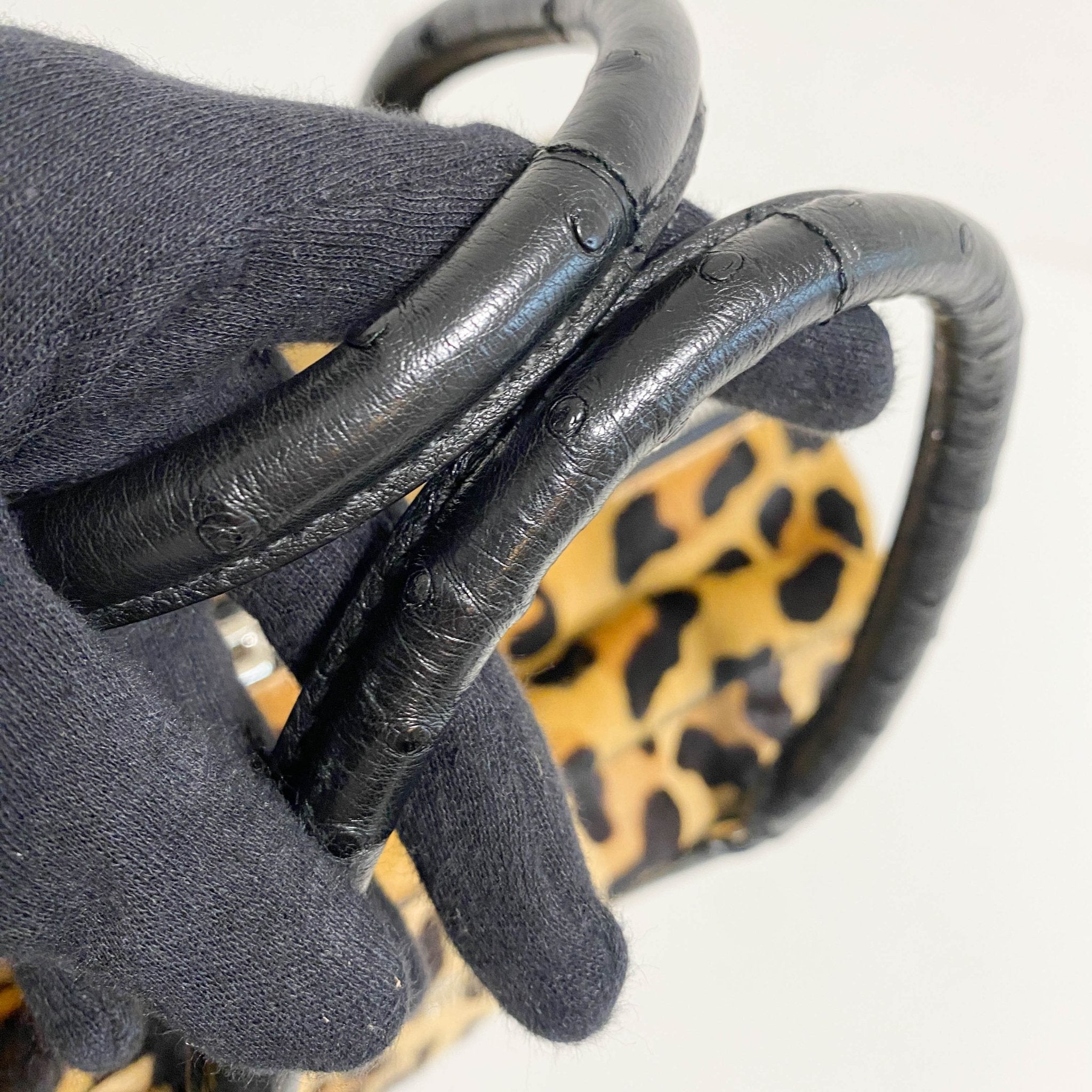 PRADA Leopard Ponyhair Tote, in , Sold by HIVE PRELOVED - Handle Bags, Shoulder Bags,