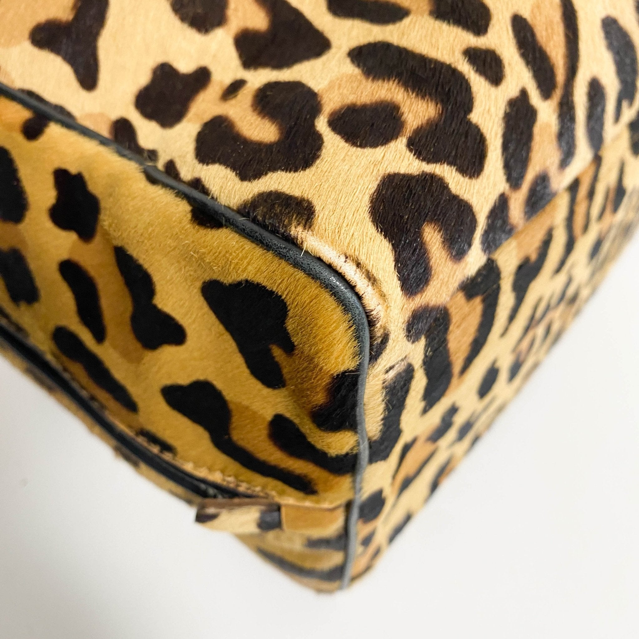 PRADA Leopard Ponyhair Tote, in , Sold by HIVE PRELOVED - Handle Bags, Shoulder Bags,