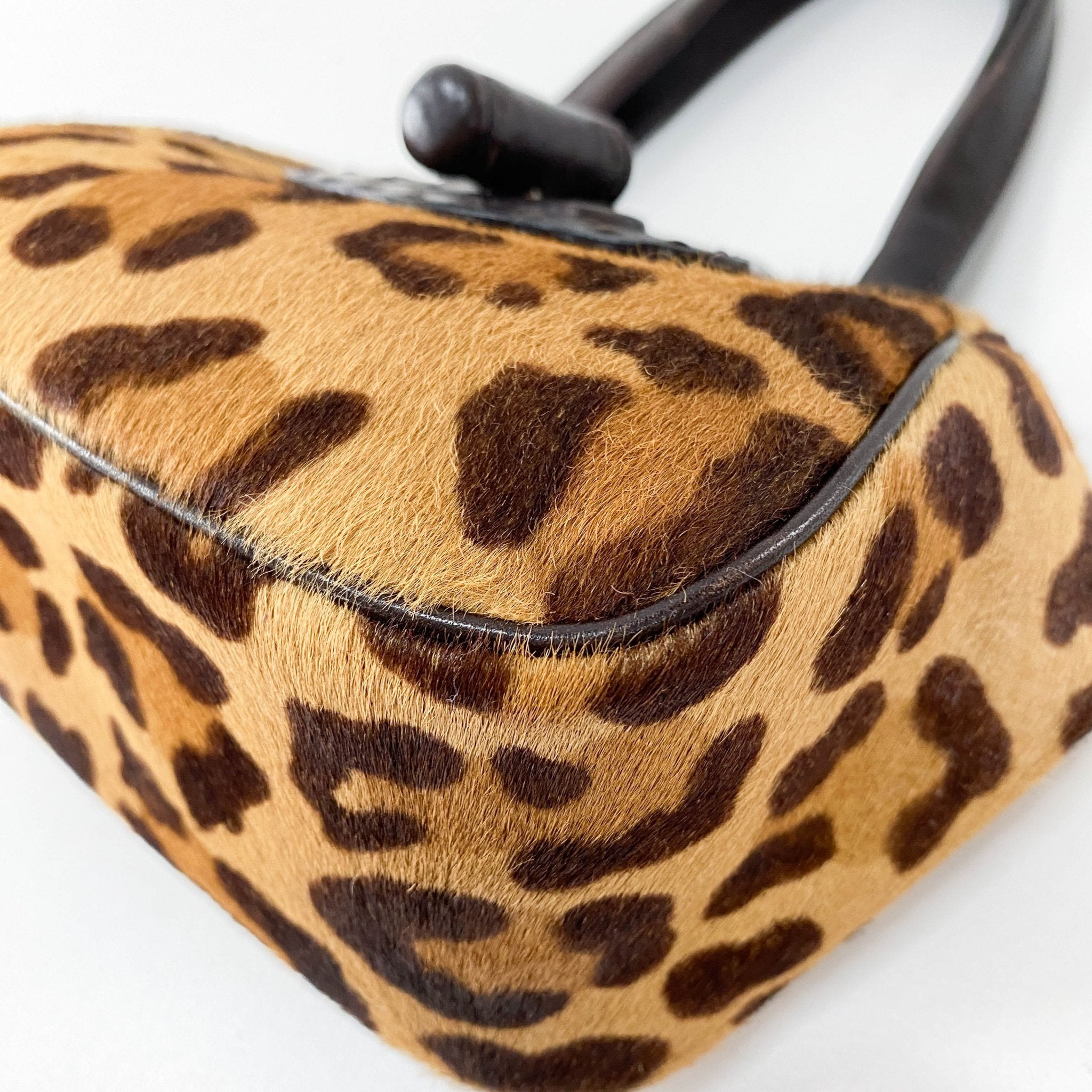 PRADA Leopard Print Pony Hair Mini Bag, in , Sold by HIVE PRELOVED - Handle Bags, ,