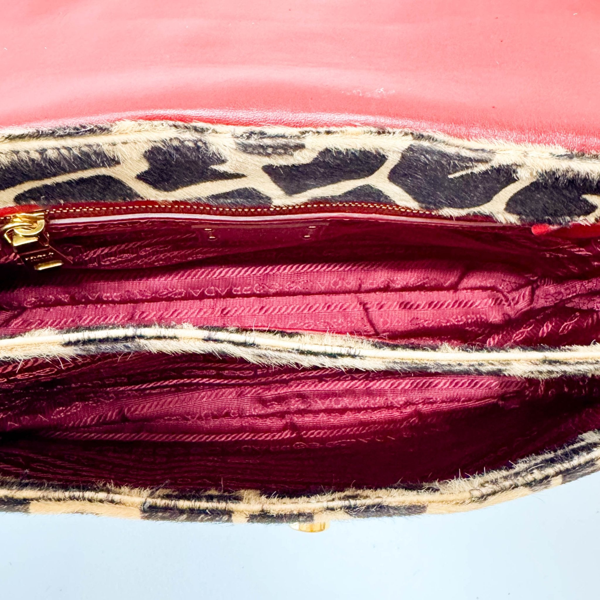 PRADA Leopard Print Pony Hair Shoulder Bag, in , Sold by HIVE PRELOVED - Shoulder Bags, ,