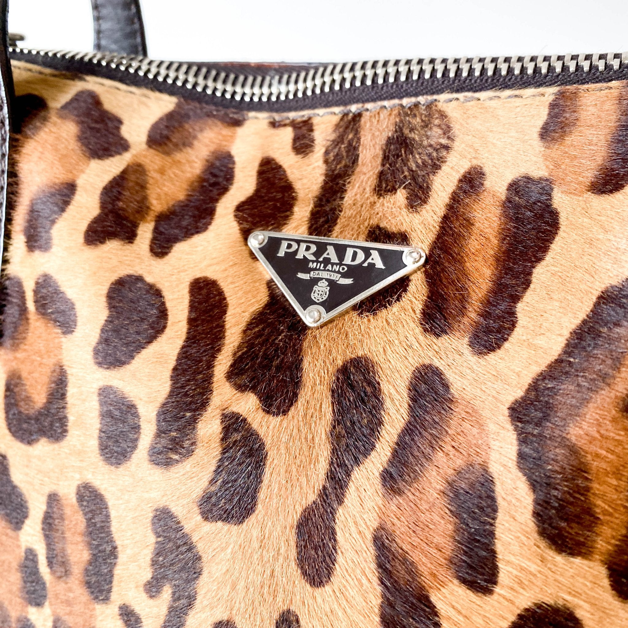 PRADA Leopard Print Shoulder Bag, in , Sold by HIVE PRELOVED - Shoulder Bags, ,