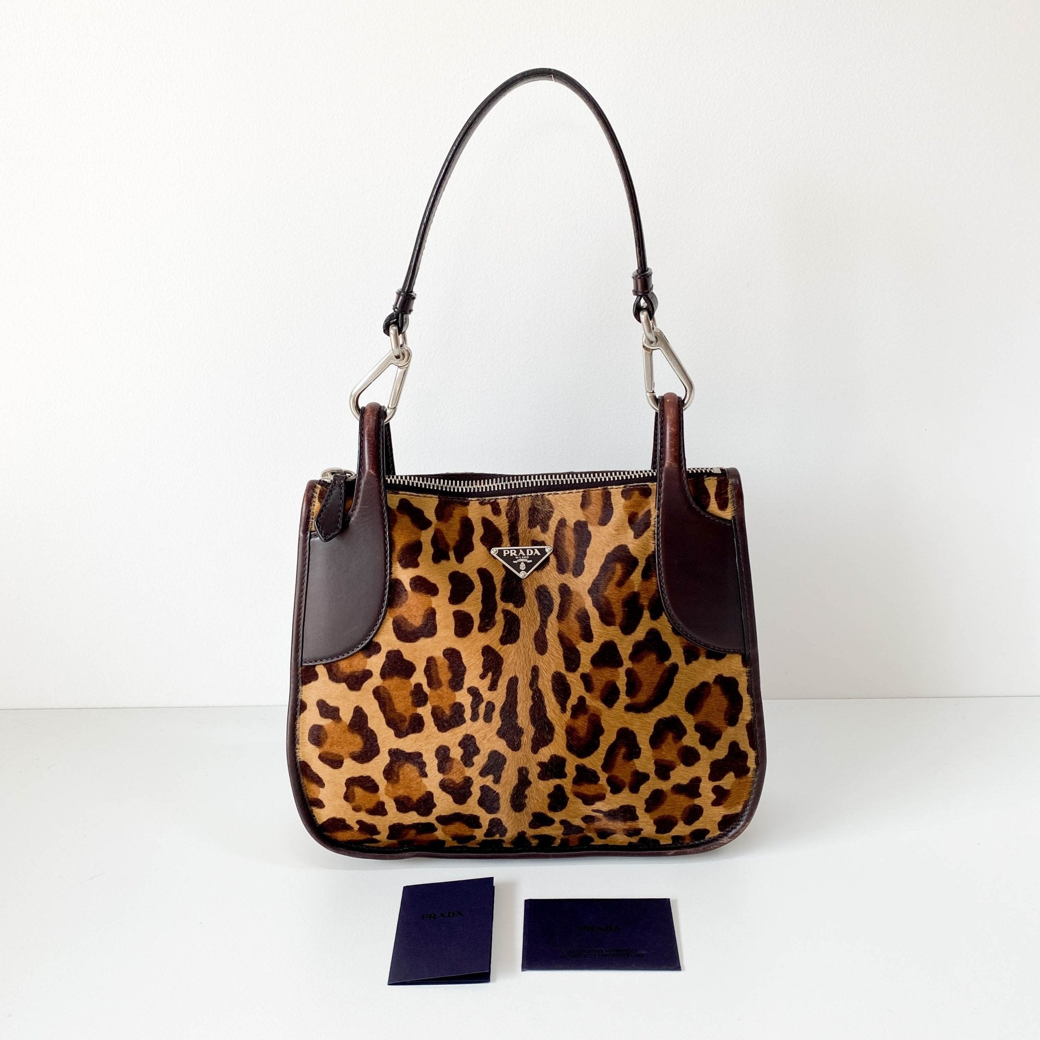 PRADA Leopard Print Shoulder Bag, in , Sold by HIVE PRELOVED - Shoulder Bags, ,