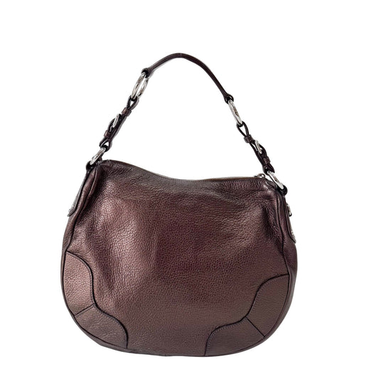 PRADA Metaric Bronze Shoulder Bag, in , Sold by HIVE PRELOVED - Shoulder Bags, ,