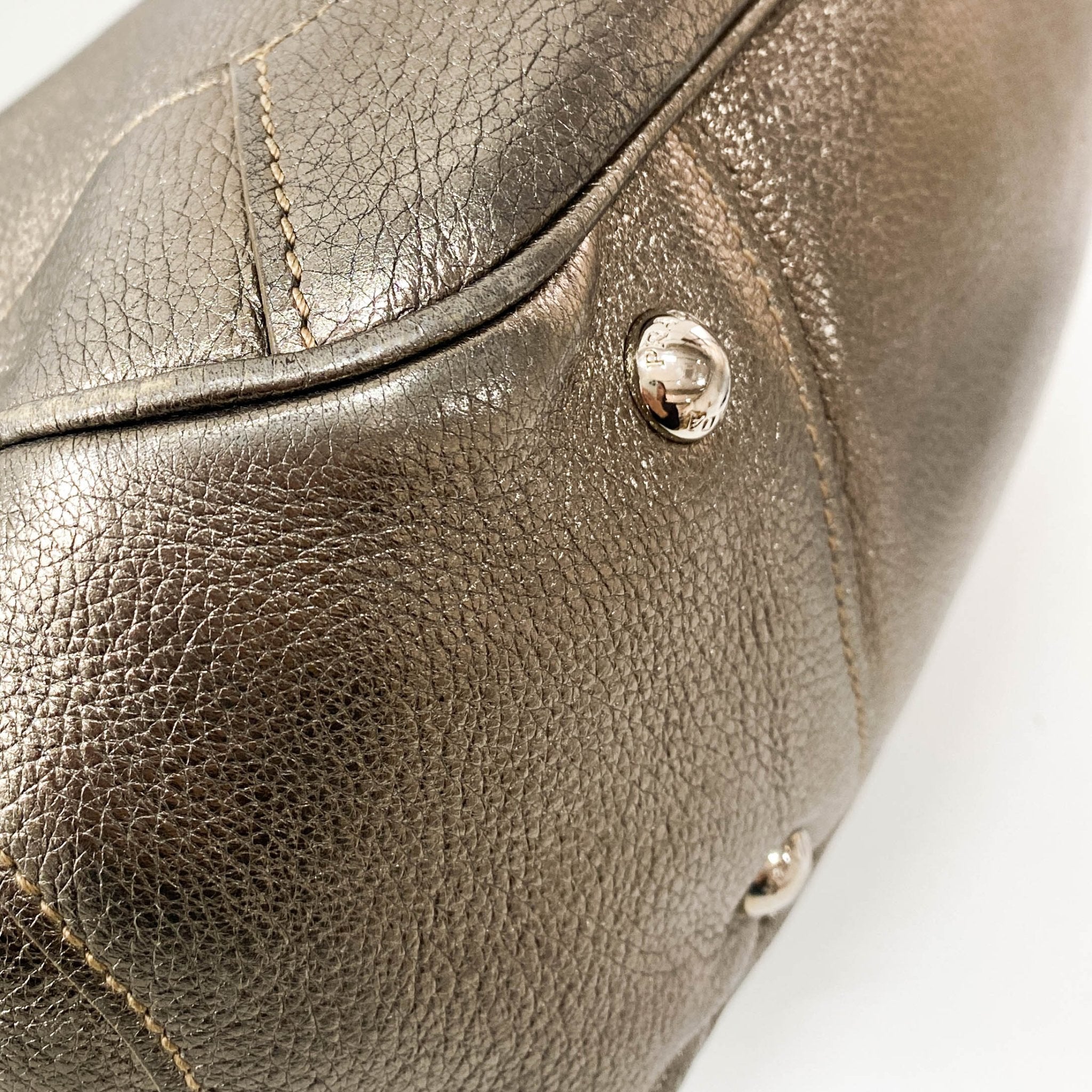 PRADA Metaric Gold Shoulder Bag, in , Sold by HIVE PRELOVED - Shoulder Bags, ,