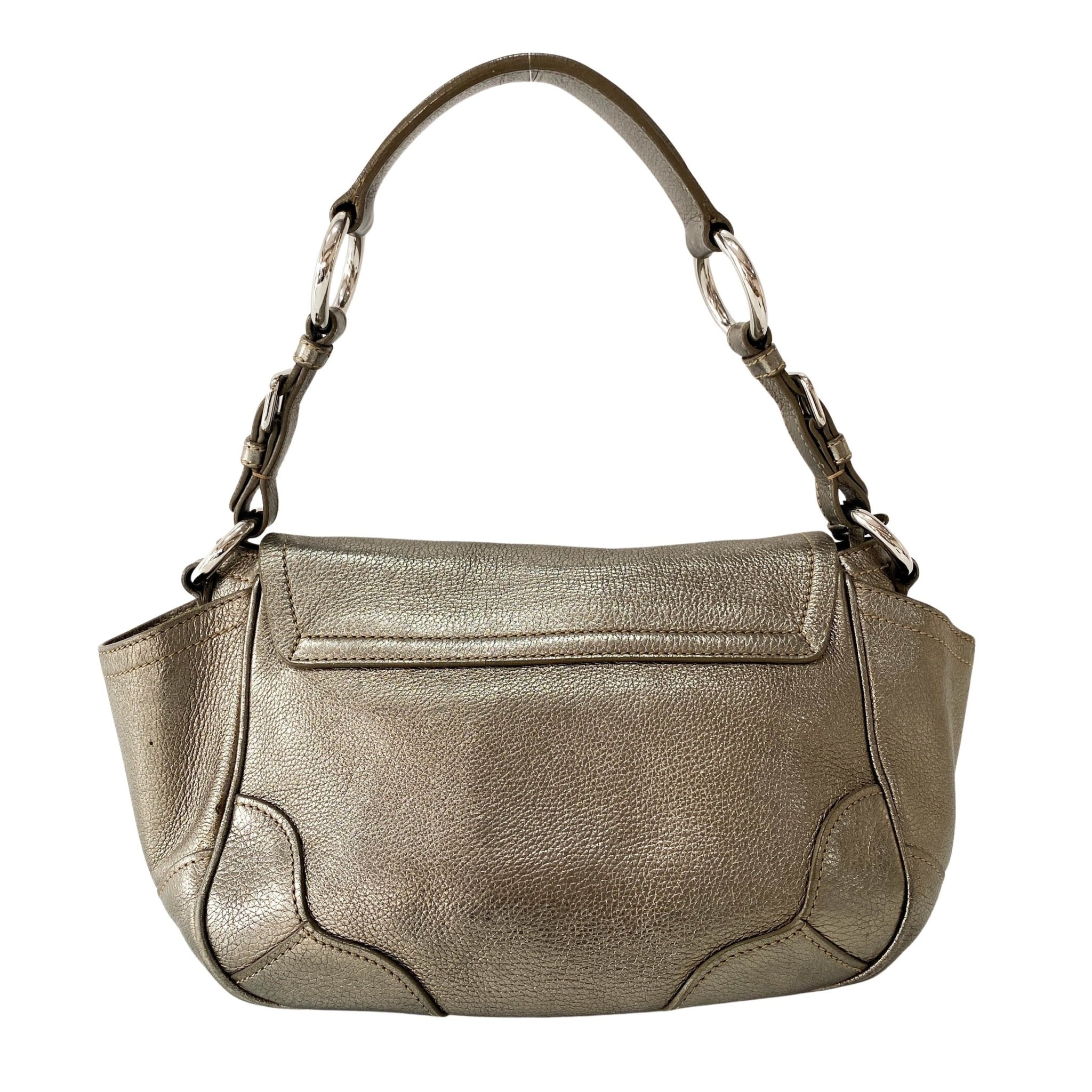 PRADA Metaric Gold Shoulder Bag, in , Sold by HIVE PRELOVED - Shoulder Bags, ,