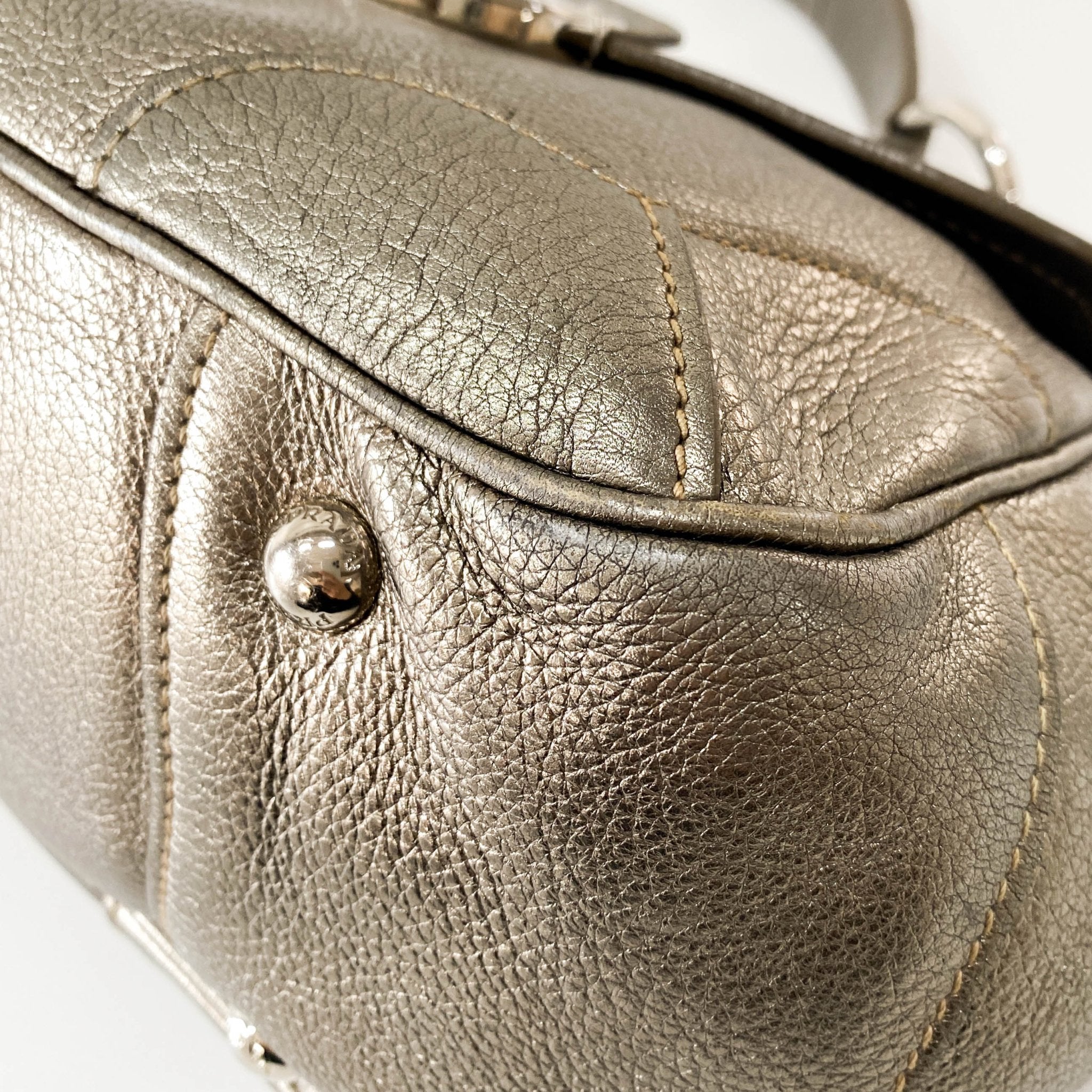 PRADA Metaric Gold Shoulder Bag, in , Sold by HIVE PRELOVED - Shoulder Bags, ,