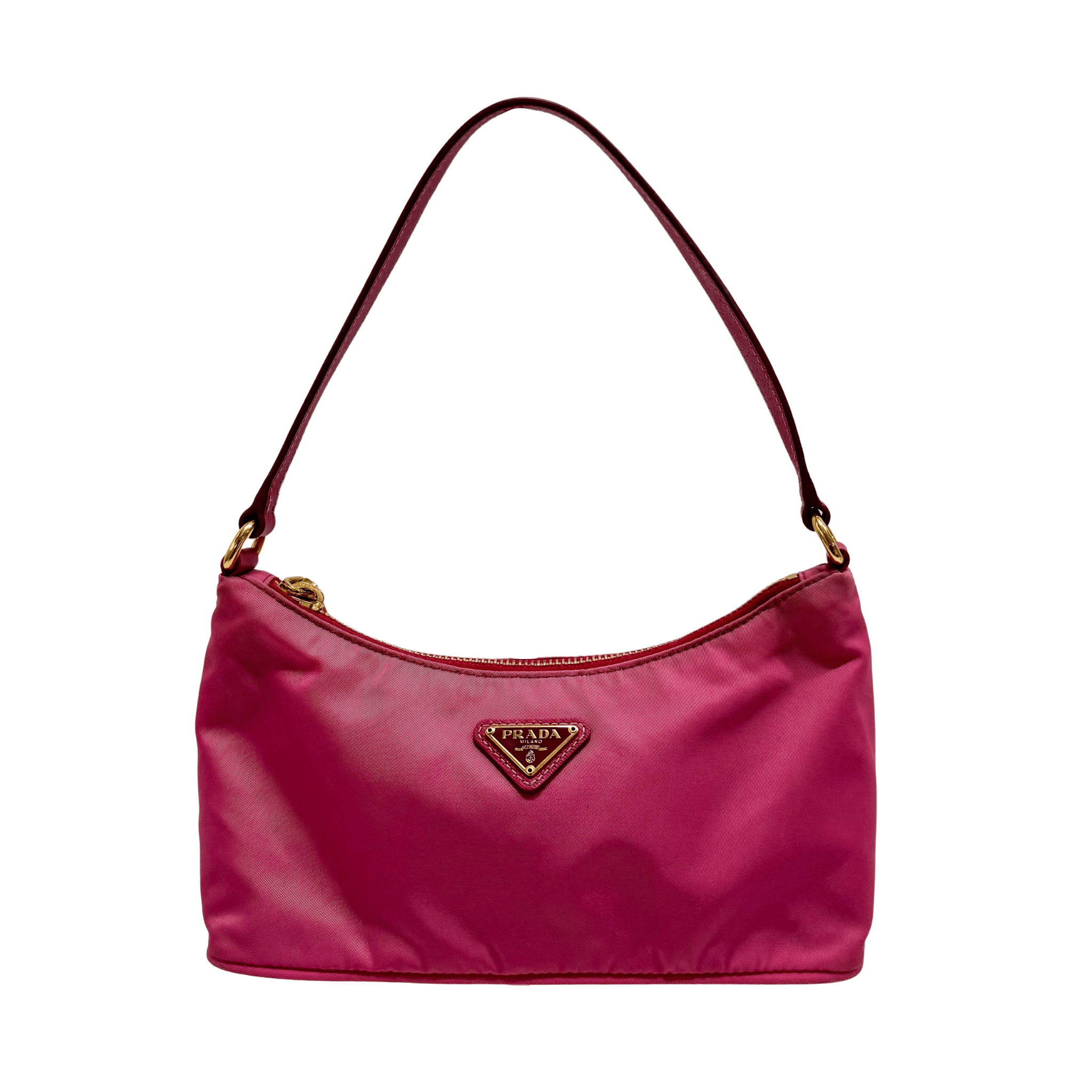 PRADA Mini Pink Nylon Shoulder Bag, in , Sold by HIVE PRELOVED - Shoulder Bags, ,