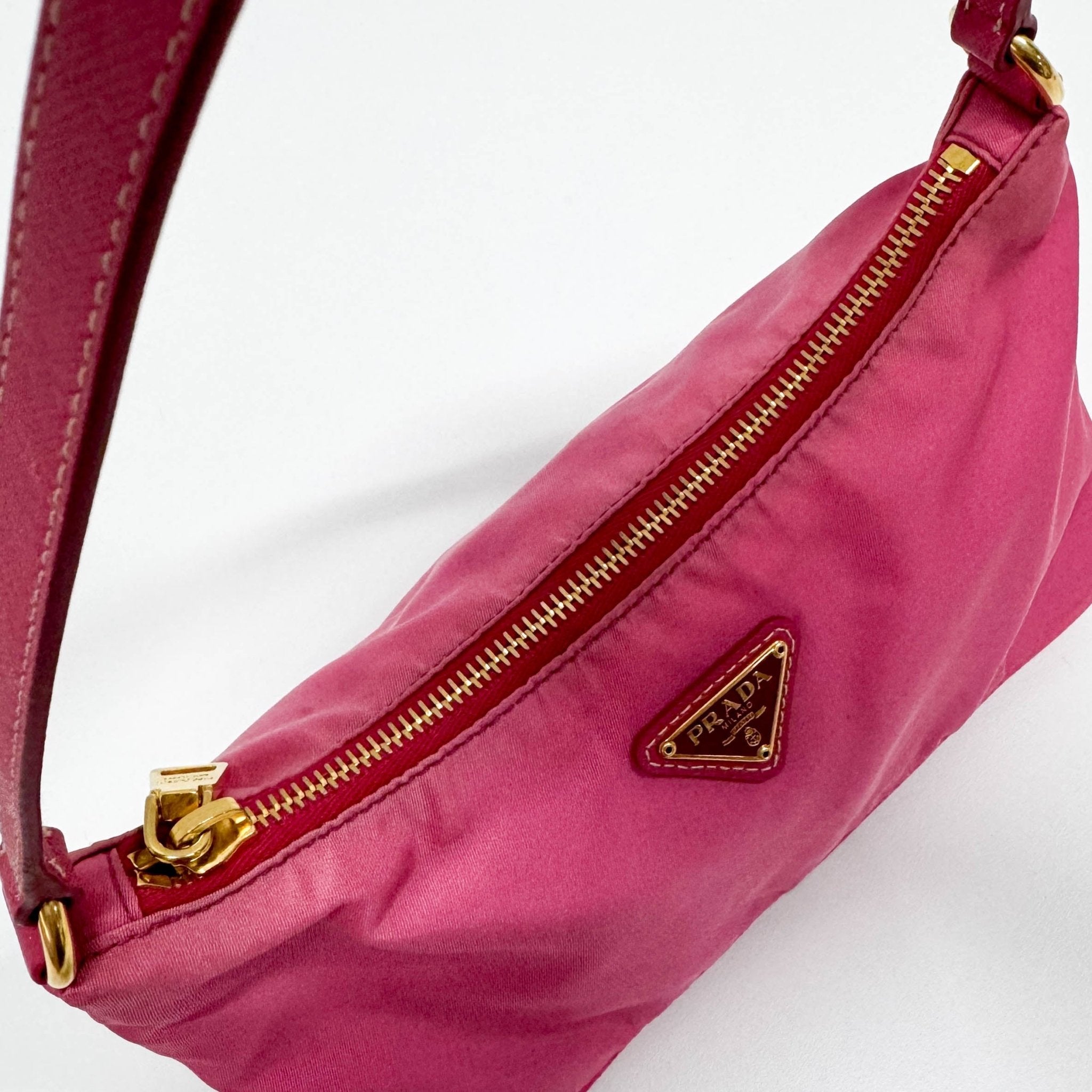 PRADA Mini Pink Nylon Shoulder Bag, in , Sold by HIVE PRELOVED - Shoulder Bags, ,