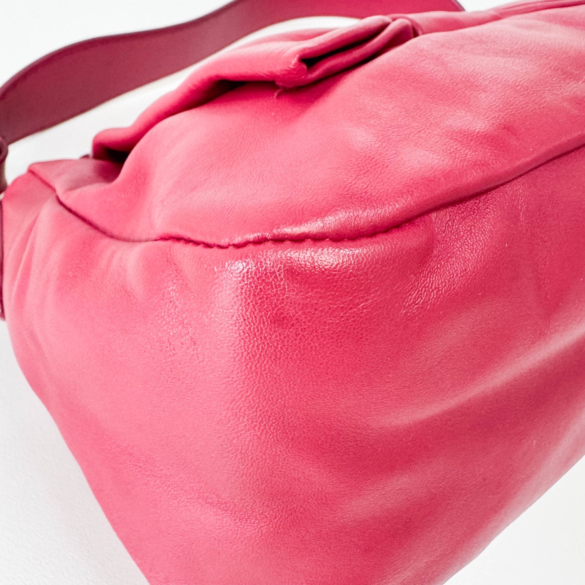 PRADA Pink Leather Ribbon Handle Bag, in , Sold by HIVE PRELOVED - Handle Bags, ,