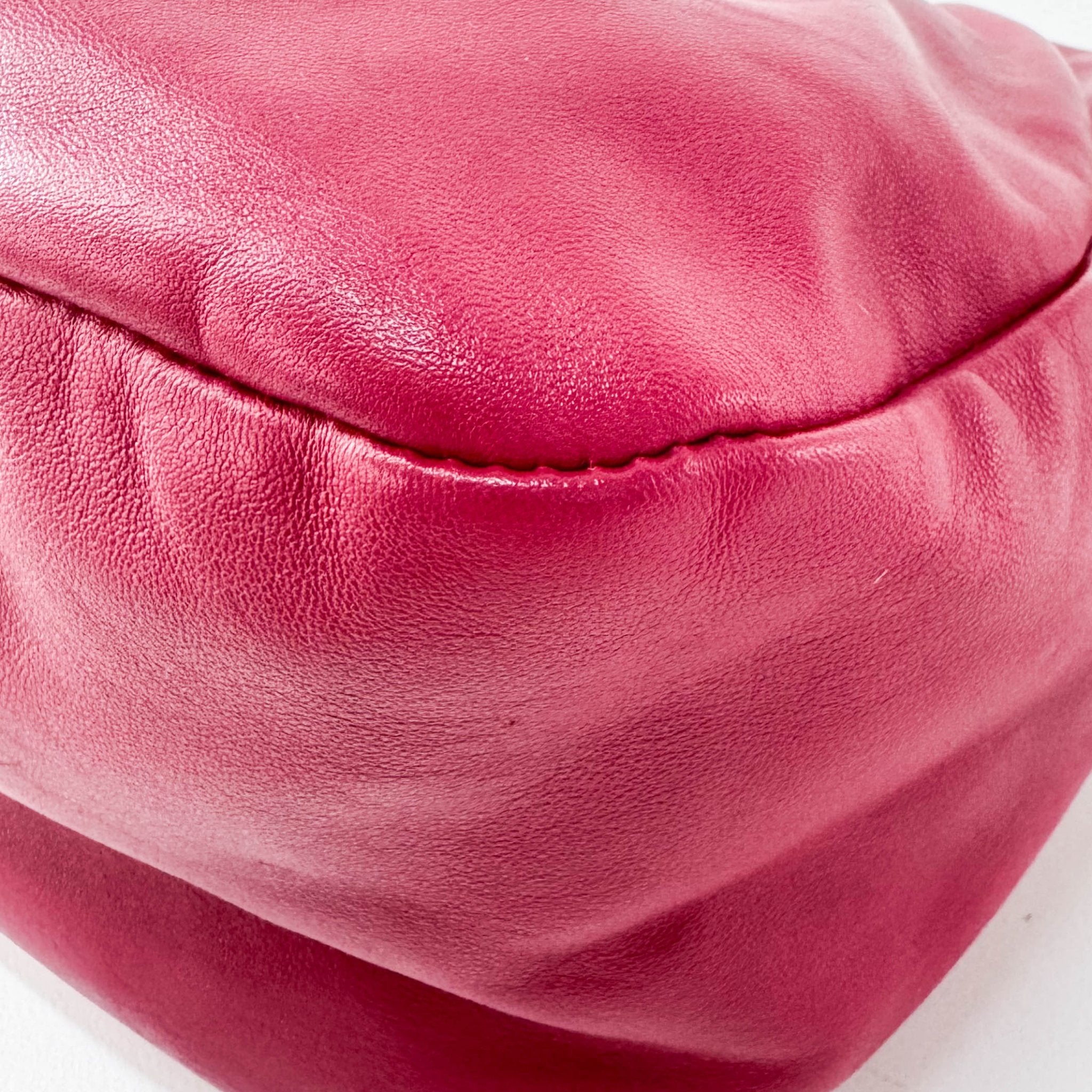 PRADA Pink Leather Ribbon Handle Bag, in , Sold by HIVE PRELOVED - Handle Bags, ,