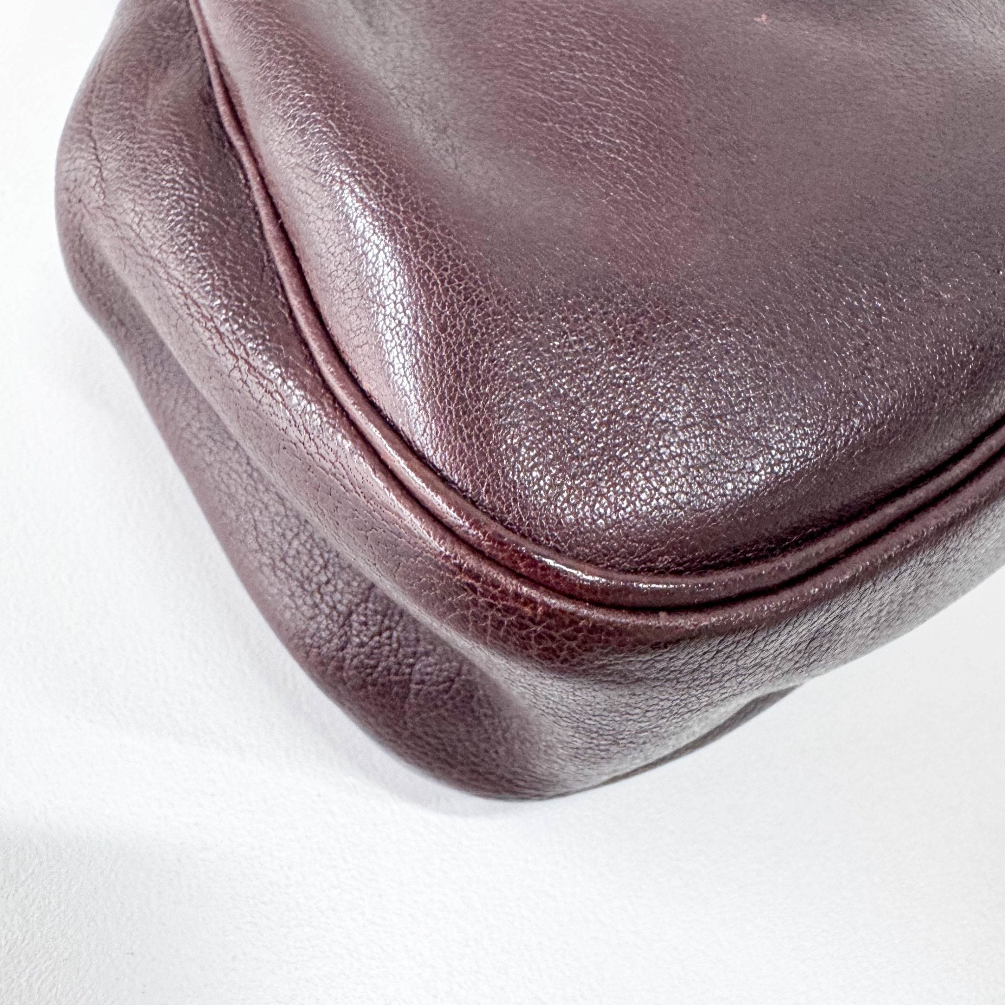 PRADA Prada Mini Brown Leather Handbag, in , Sold by HIVE PRELOVED - Handle Bags, ,