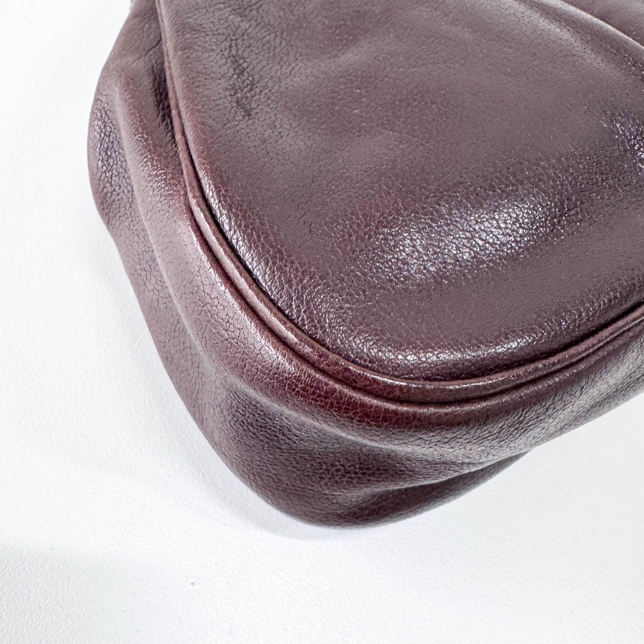 PRADA Prada Mini Brown Leather Handbag, in , Sold by HIVE PRELOVED - Handle Bags, ,