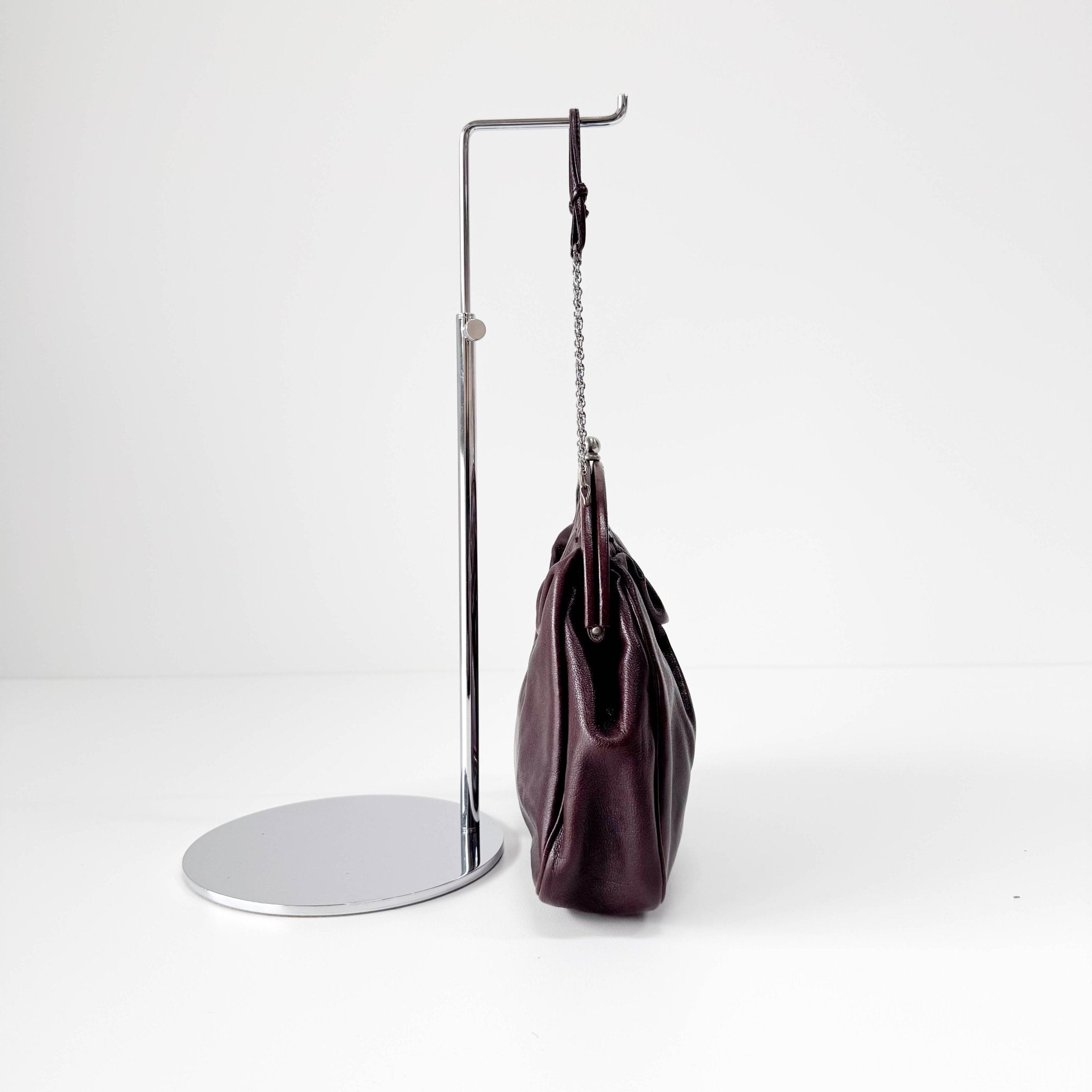 PRADA Prada Mini Brown Leather Handbag, in , Sold by HIVE PRELOVED - Handle Bags, ,