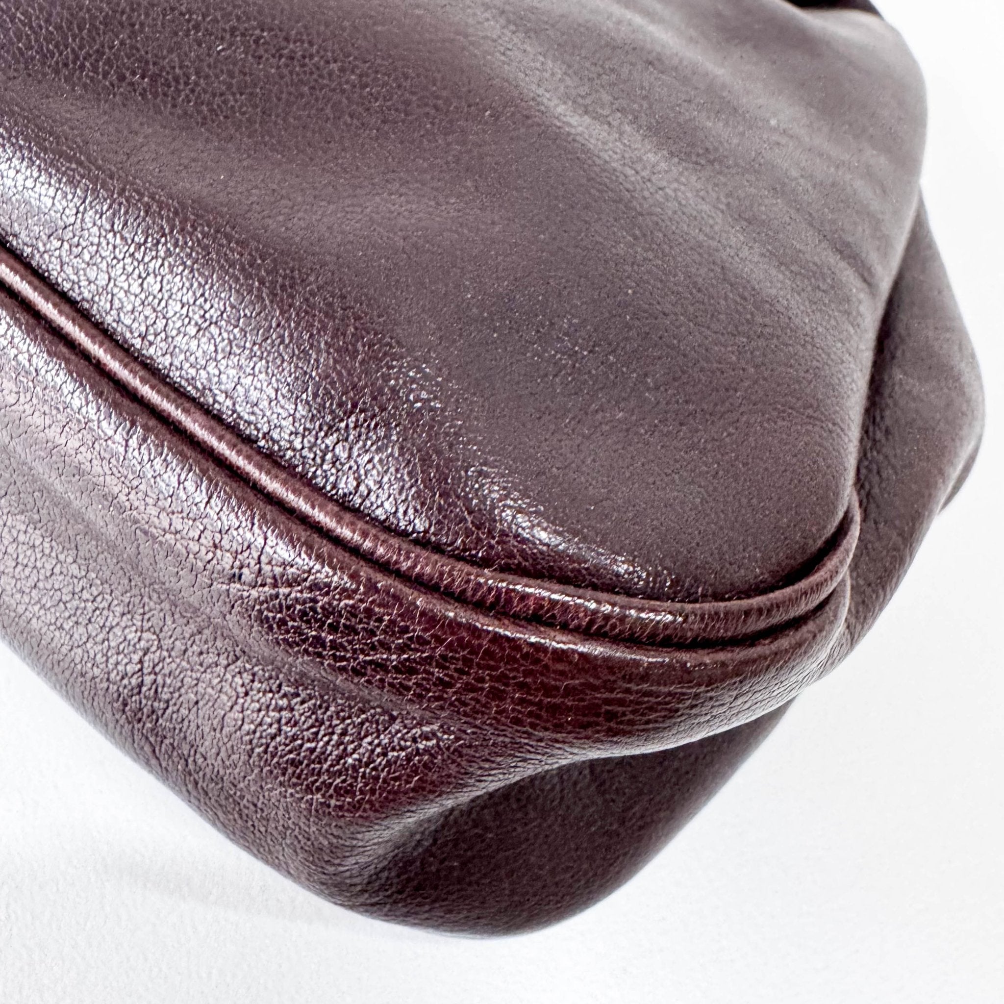 PRADA Prada Mini Brown Leather Handbag, in , Sold by HIVE PRELOVED - Handle Bags, ,