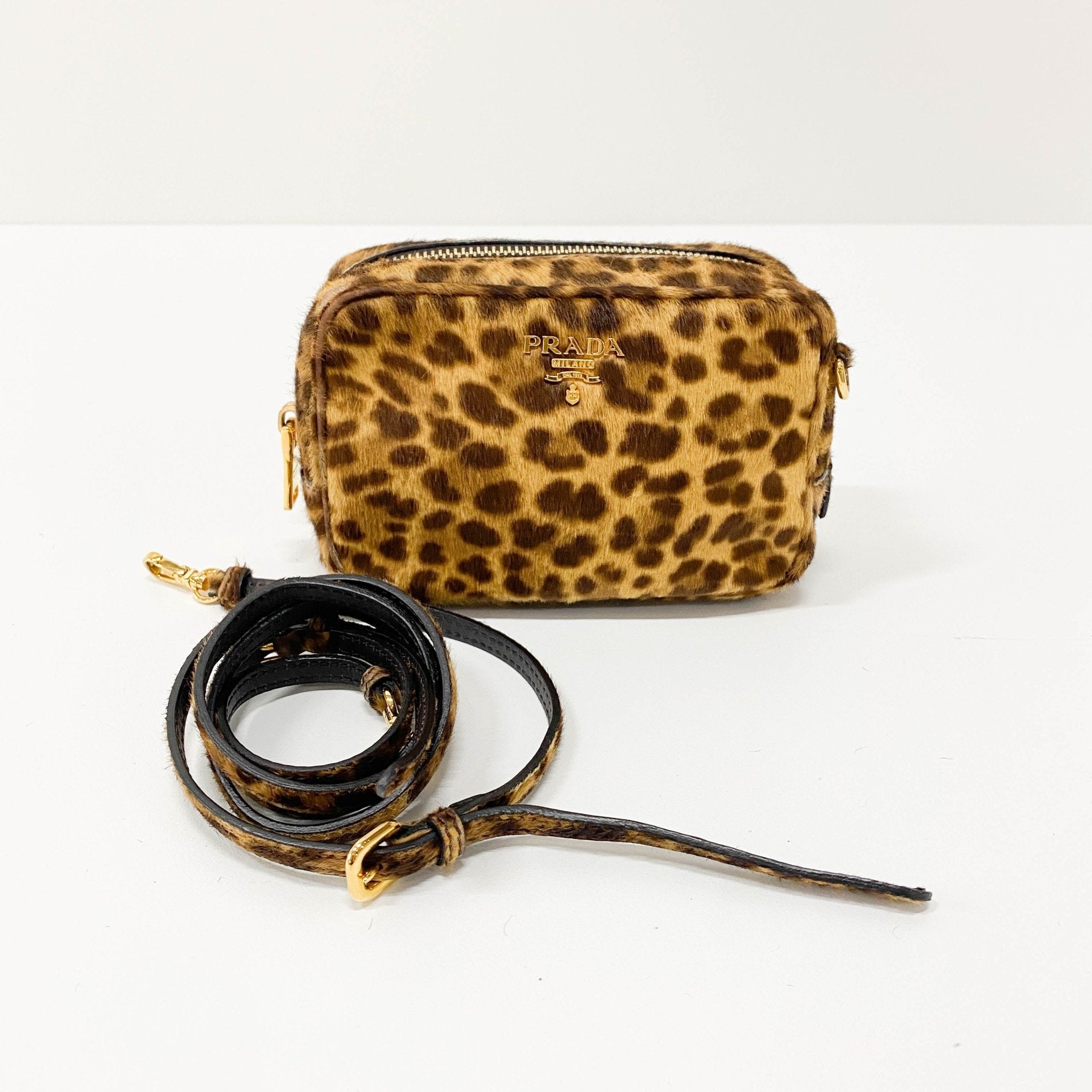 PRADA Prada Mini Dyed Calf Fur Shoulder Bag, in , Sold by HIVE PRELOVED - Shoulder Bags, ,