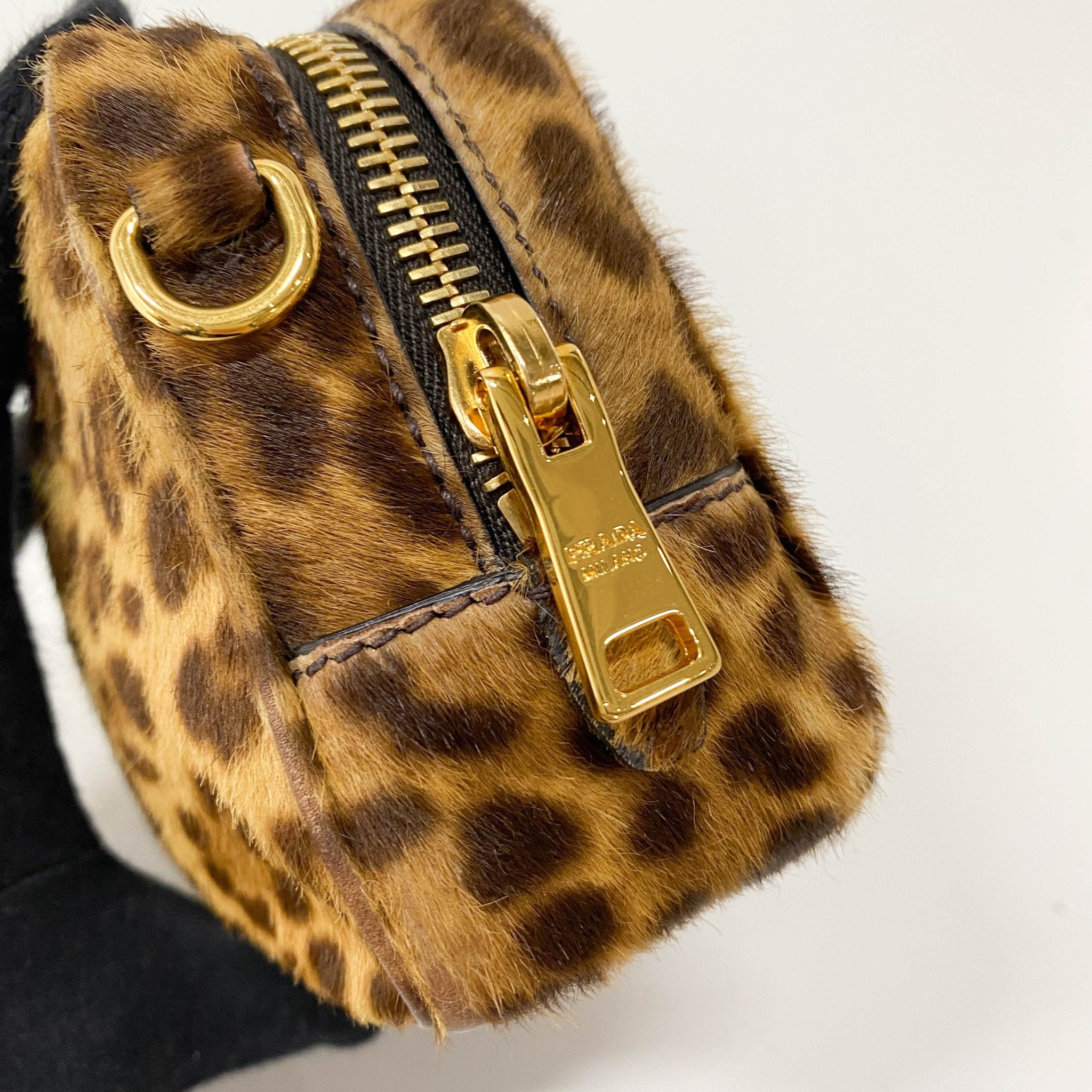 PRADA Prada Mini Dyed Calf Fur Shoulder Bag, in , Sold by HIVE PRELOVED - Shoulder Bags, ,