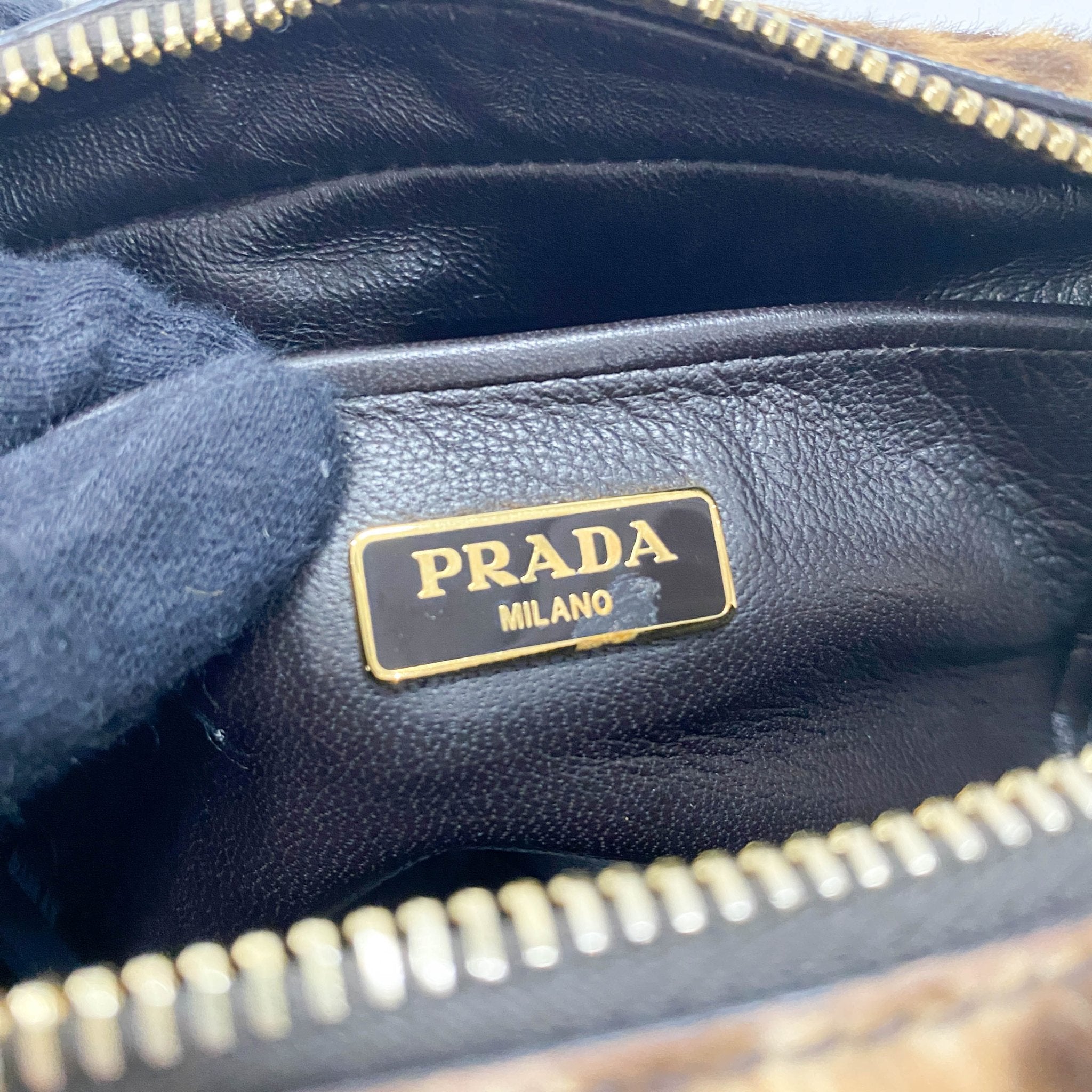 PRADA Prada Mini Dyed Calf Fur Shoulder Bag, in , Sold by HIVE PRELOVED - Shoulder Bags, ,