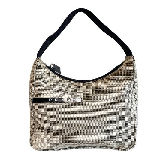 PRADA Prada Sport 99SS Canapa Hobo Hand Bag Black, in , Sold by HIVE PRELOVED - Handle Bags, ,