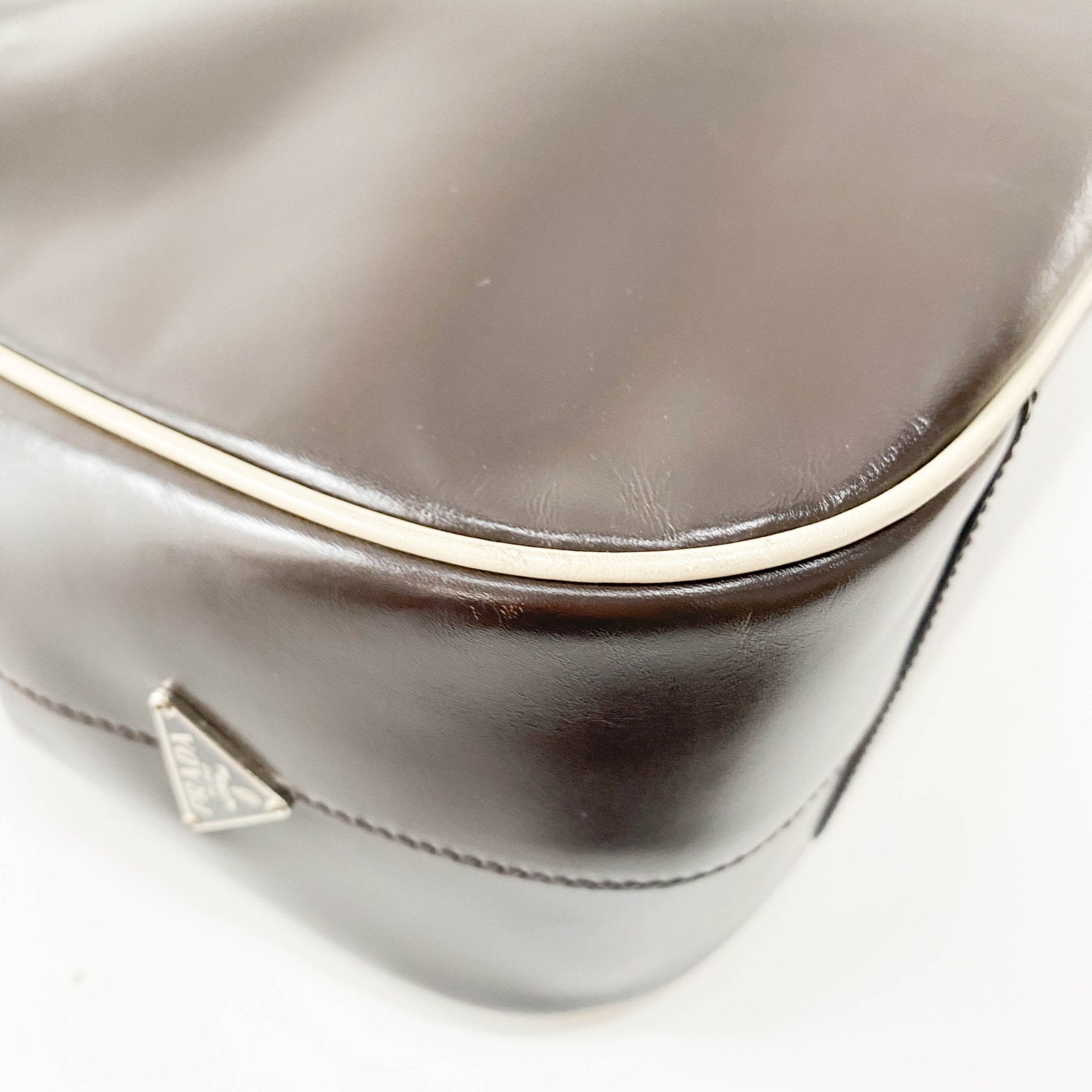 PRADA Prada Vintage Brown Shoulder Bag, in , Sold by HIVE PRELOVED - Shoulder Bags, ,