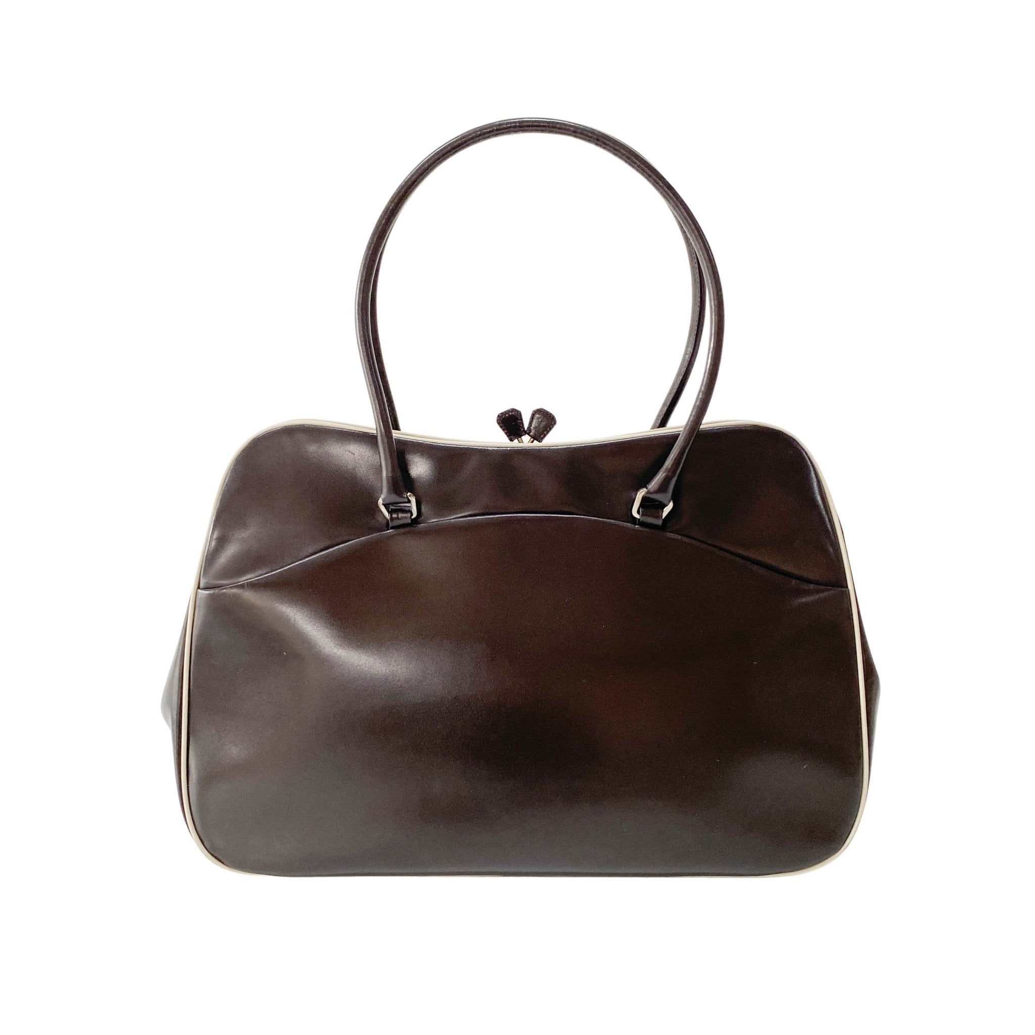 バッグ PRADA Vintage Brown Shoulder Bag PRADA Prada Vintage Brown Shoulder Bag – HIVE PRELOVED