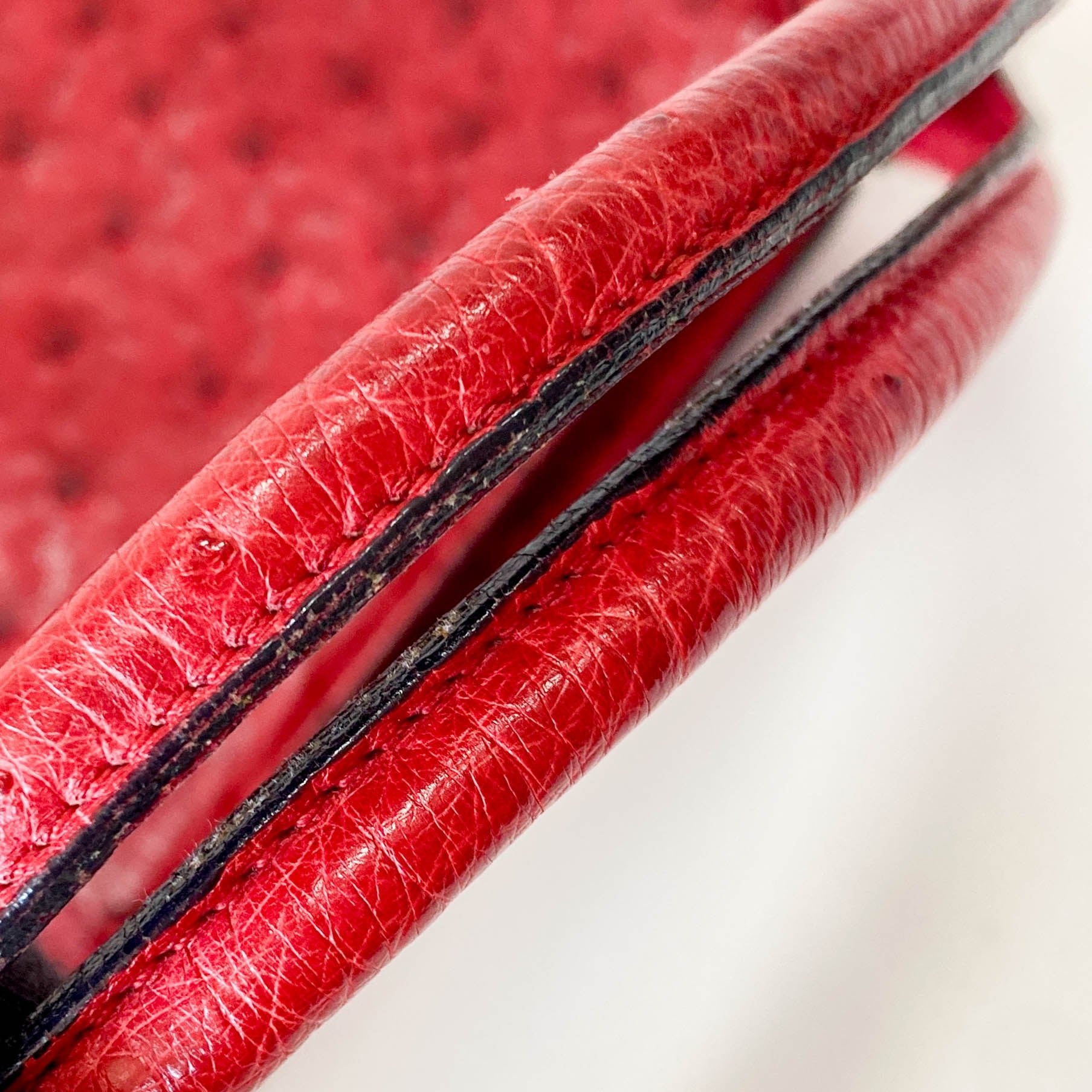 PRADA Red Leather Shoulder Bag, in , Sold by HIVE PRELOVED - Shoulder Bags, ,