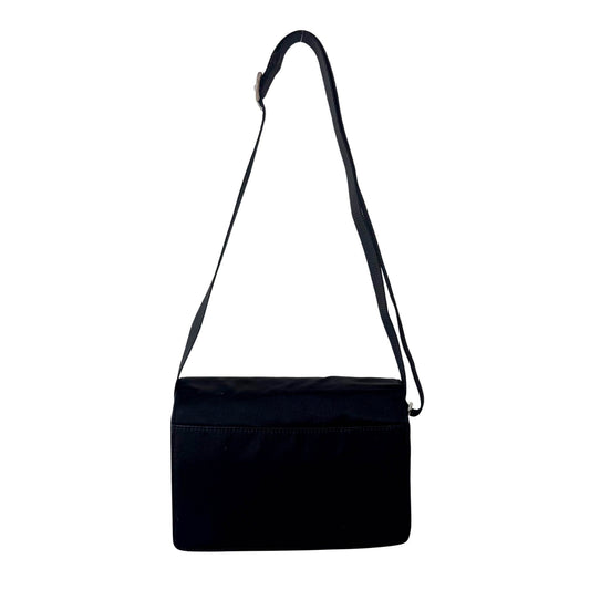 PRADA Satin Black Mini Shoulder Bag, in , Sold by HIVE PRELOVED - Shoulder Bags, ,