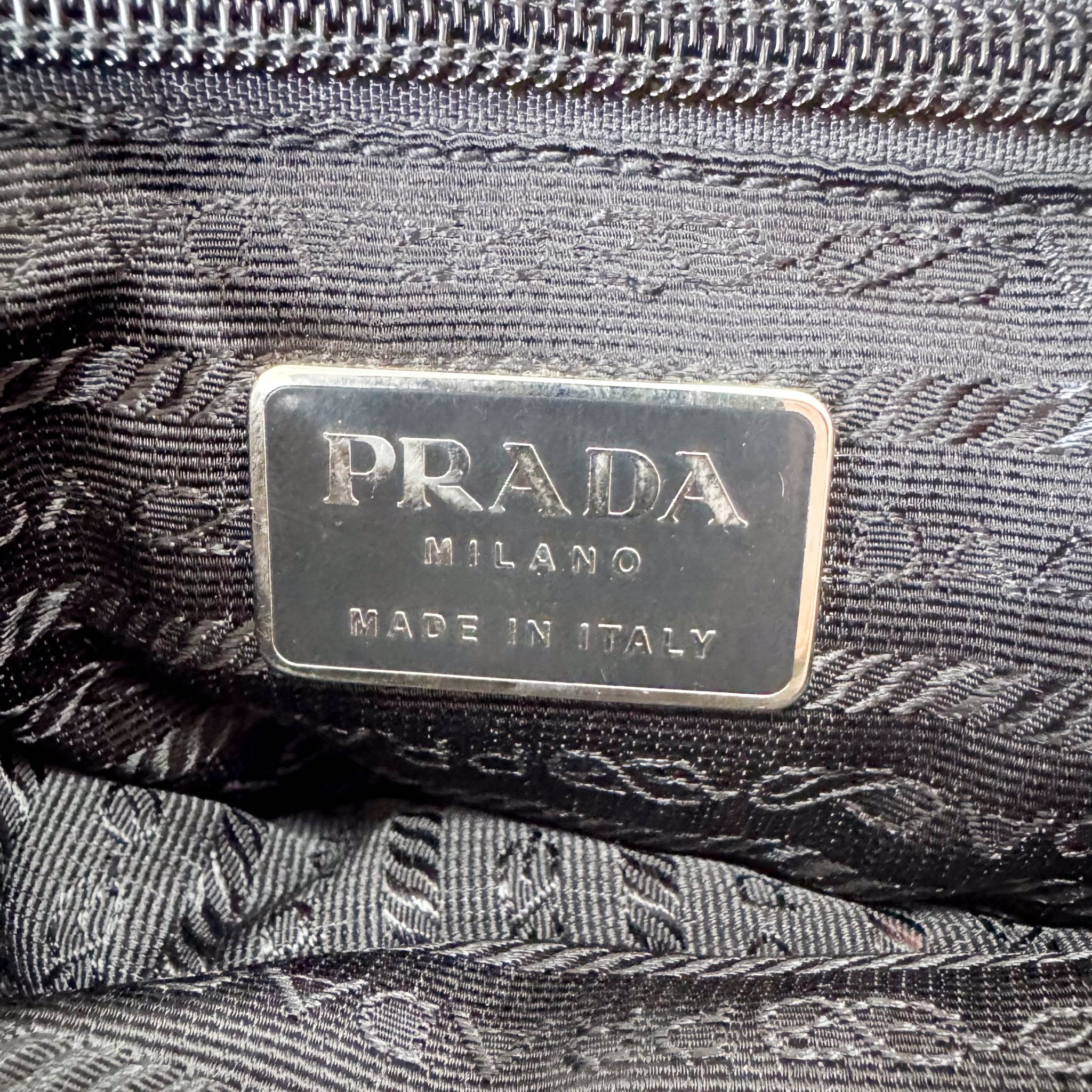 PRADA Satin Black Mini Shoulder Bag, in , Sold by HIVE PRELOVED - Shoulder Bags, ,