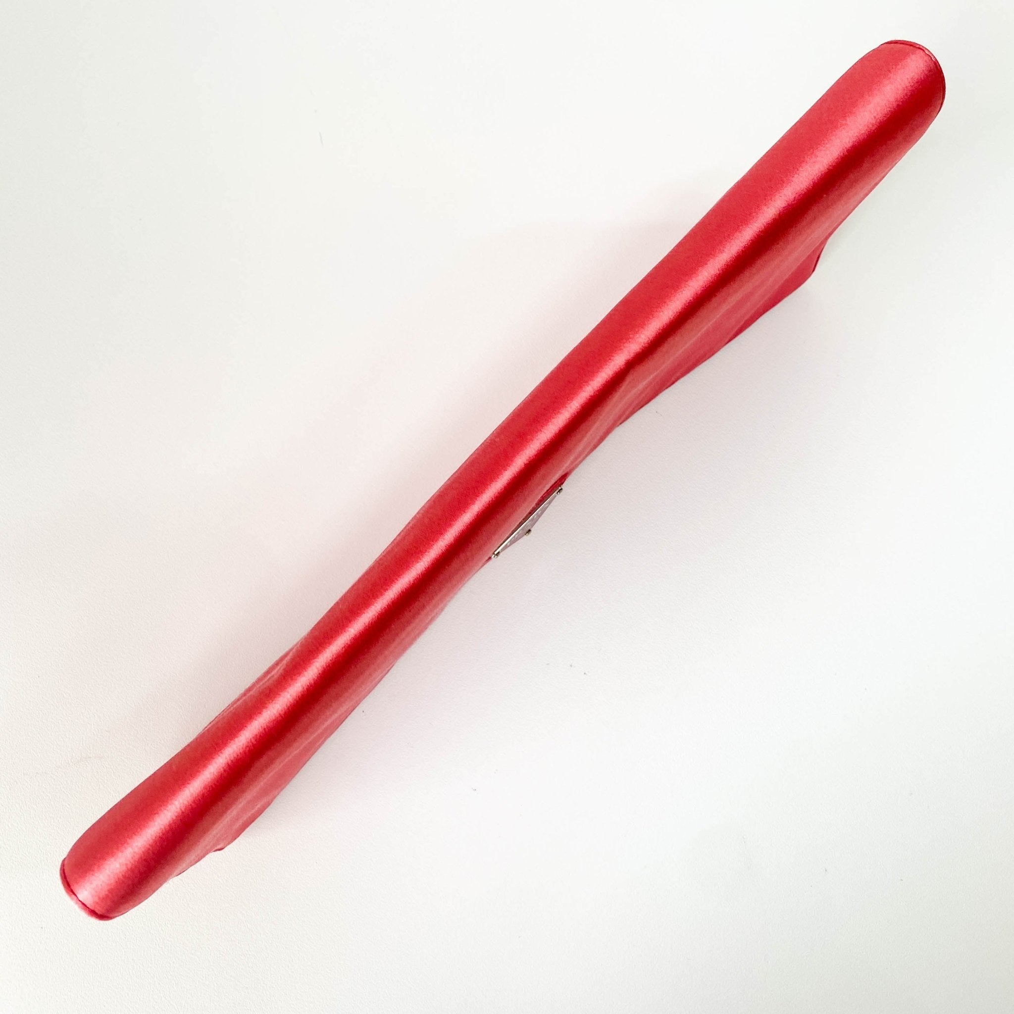 PRADA Satin Magenta Clutch Bag, in , Sold by HIVE PRELOVED - Clutch bags, ,